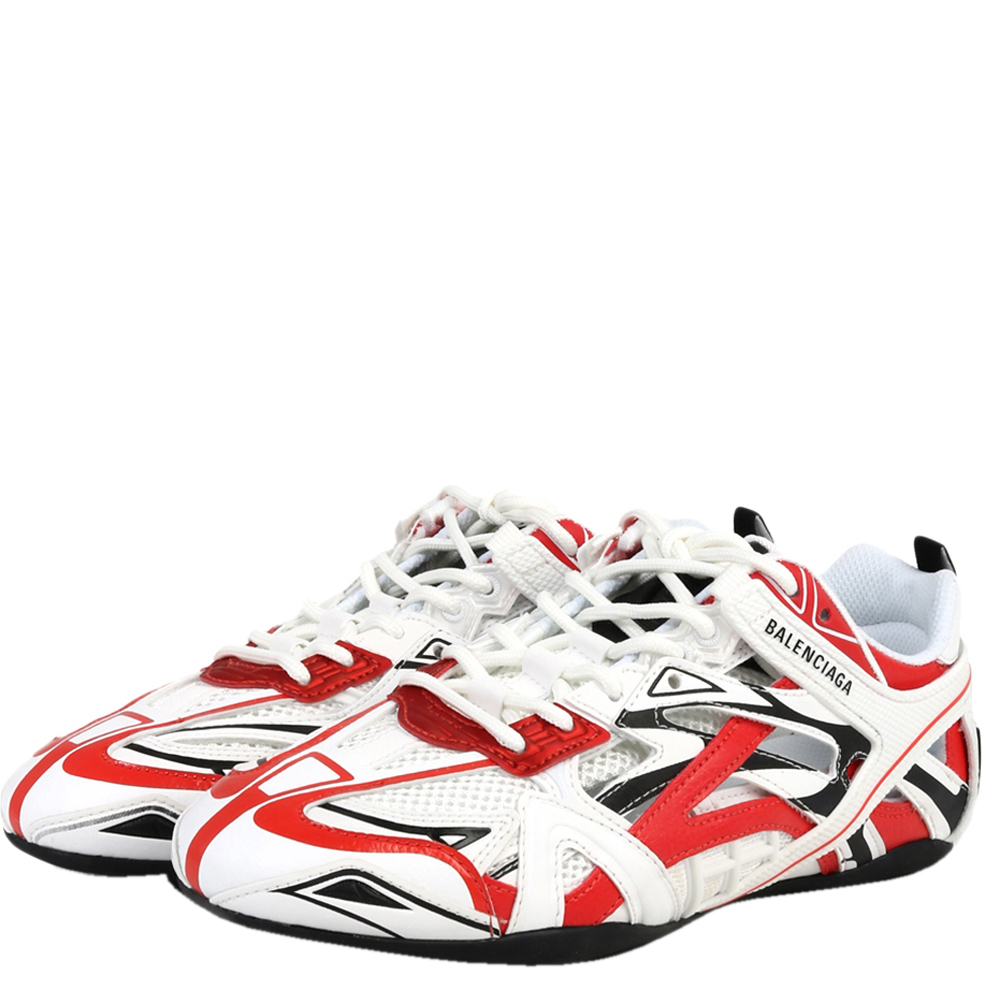 

Balenciaga Red/White Drive Sneaker Size