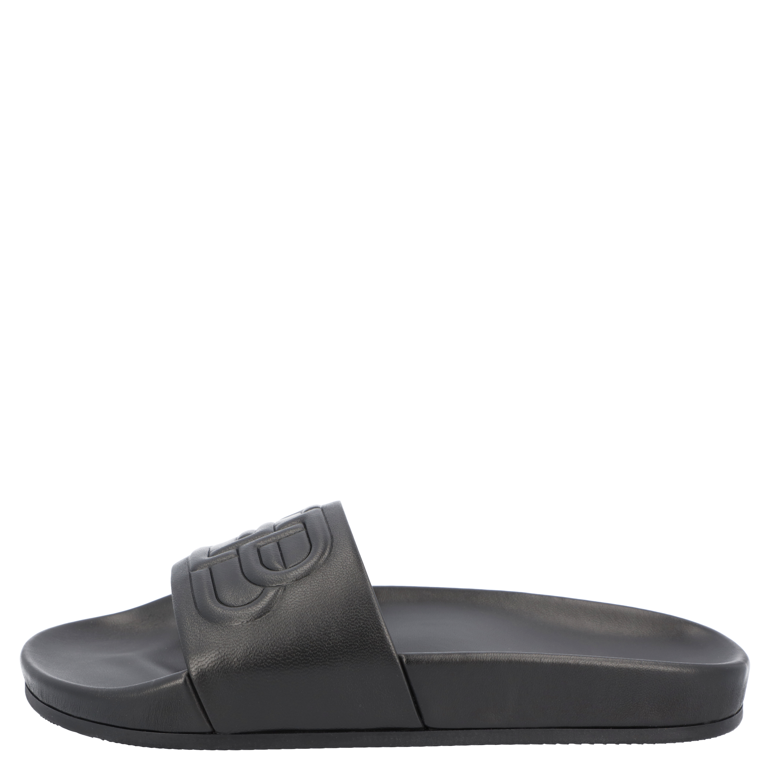 

Balenciaga Black Piscine Flat Slides Size