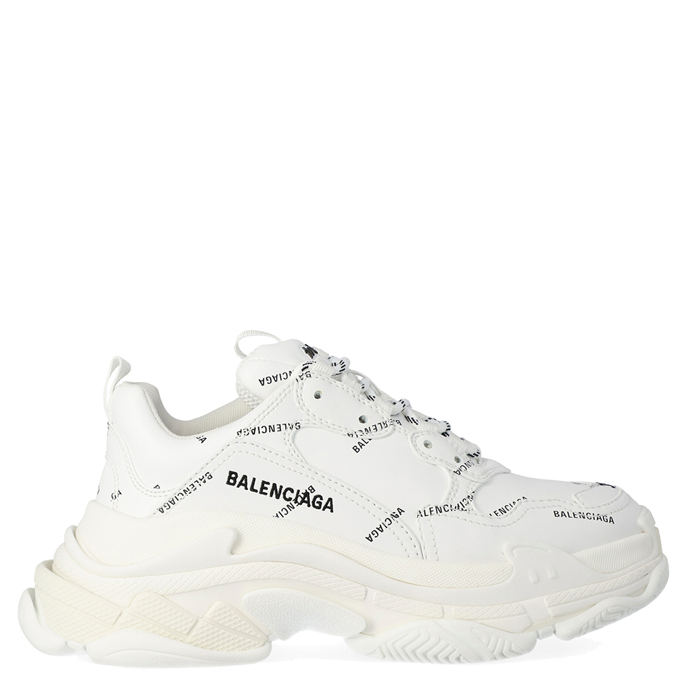 

Balenciaga White Triple S Sneakers Size EU
