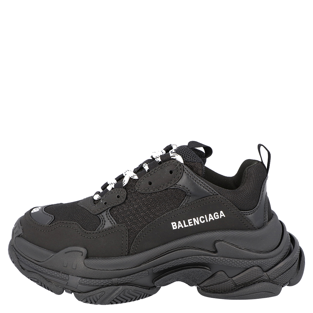 

Balenciaga Black Triple S Sneakers Size EU