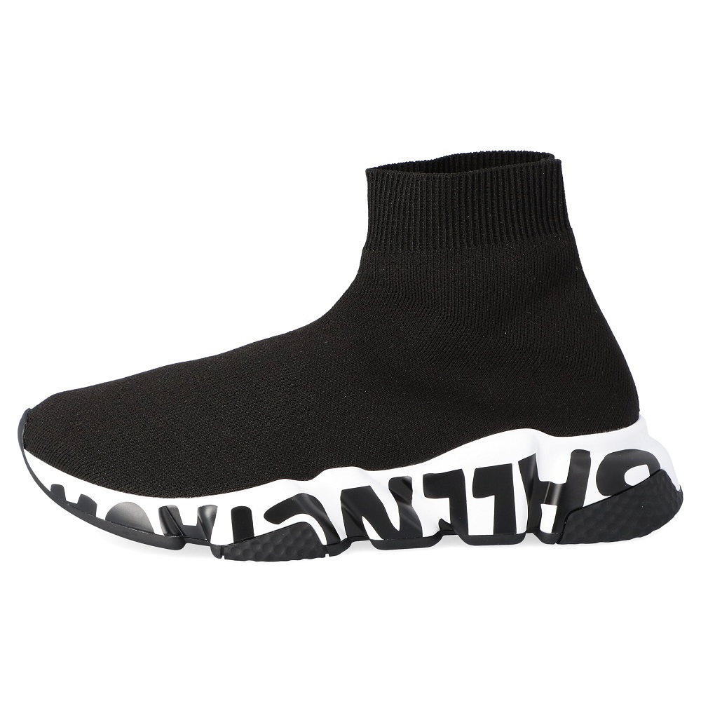

Balenciaga Black Speed Graffiti Trainers Sneakers Size EU