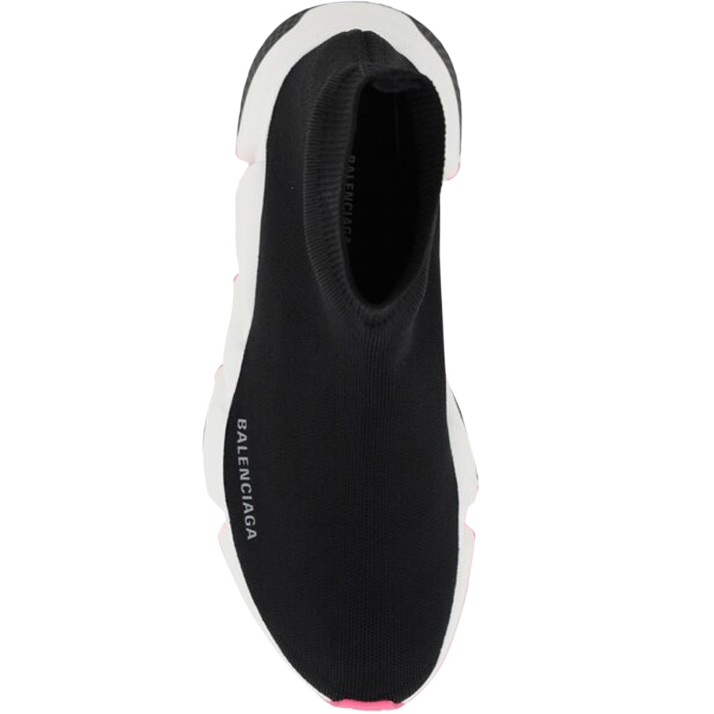 

Balenciaga Black/Pink Speed Sneakers Size IT