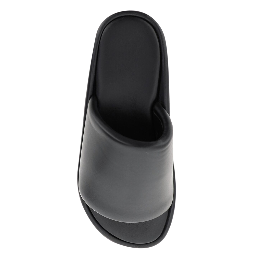 

Balenciaga Black Leather Rise Platform Sandals Size IT