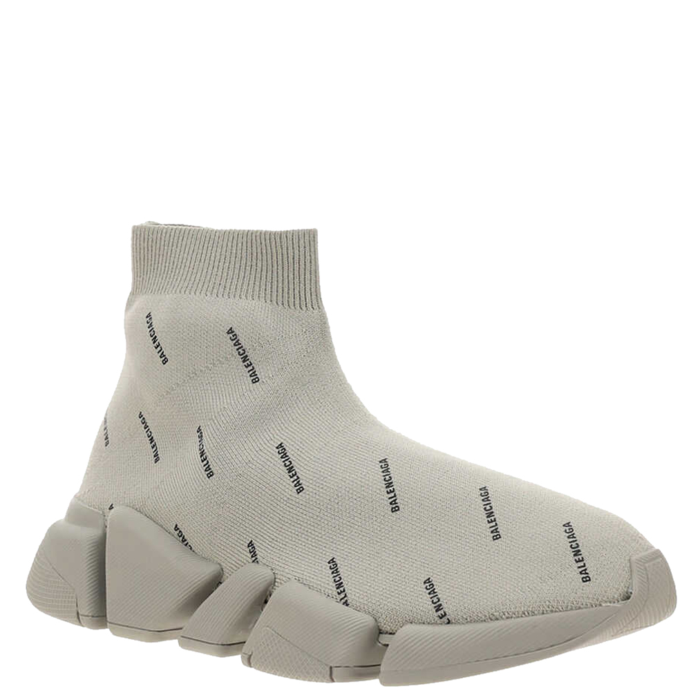 

Balenciaga Soft Beige/Black Speed 2.0 Sneakers Size IT