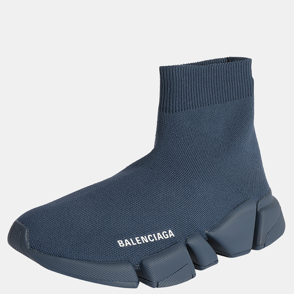 

Balenciaga Blue Wmns Knit Speed 2.0 Sneaker EU