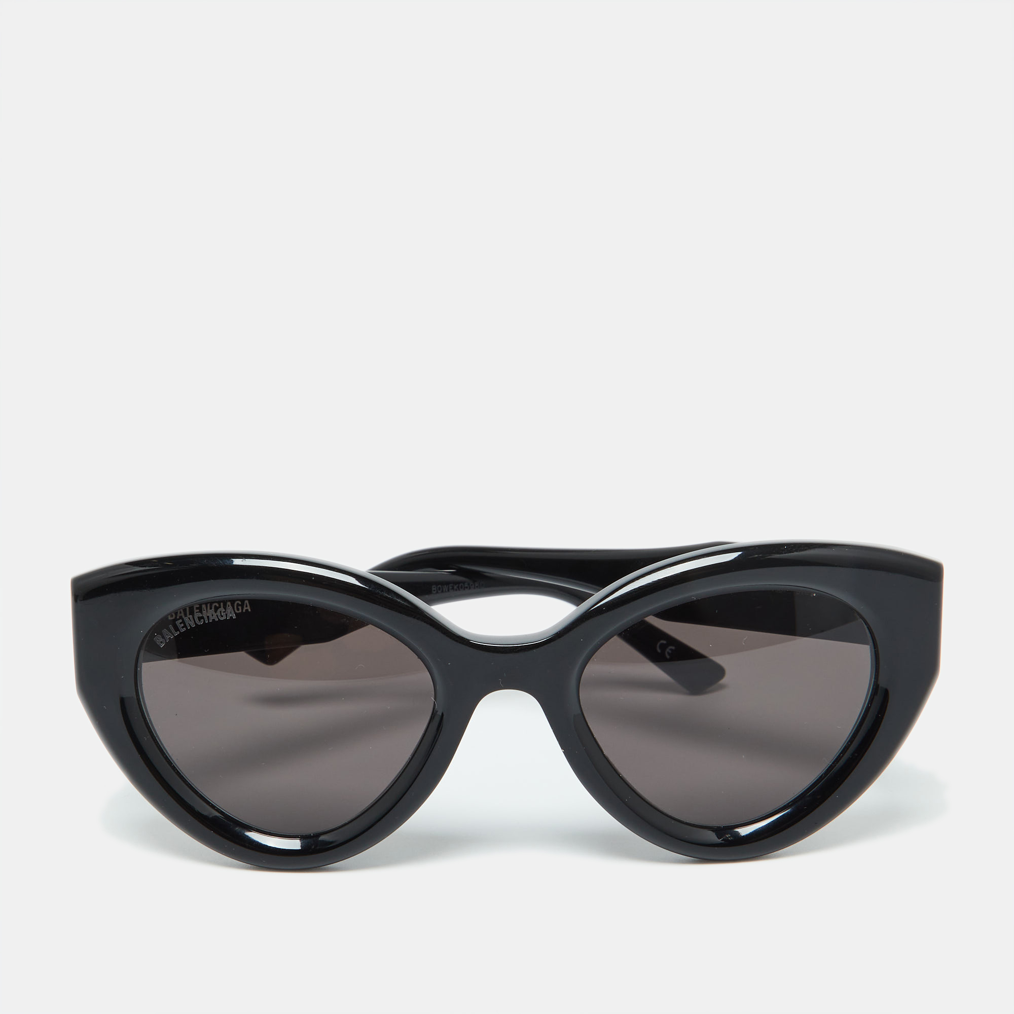 

Balenciaga Black BB0073S Cat-Eye Sunglasses