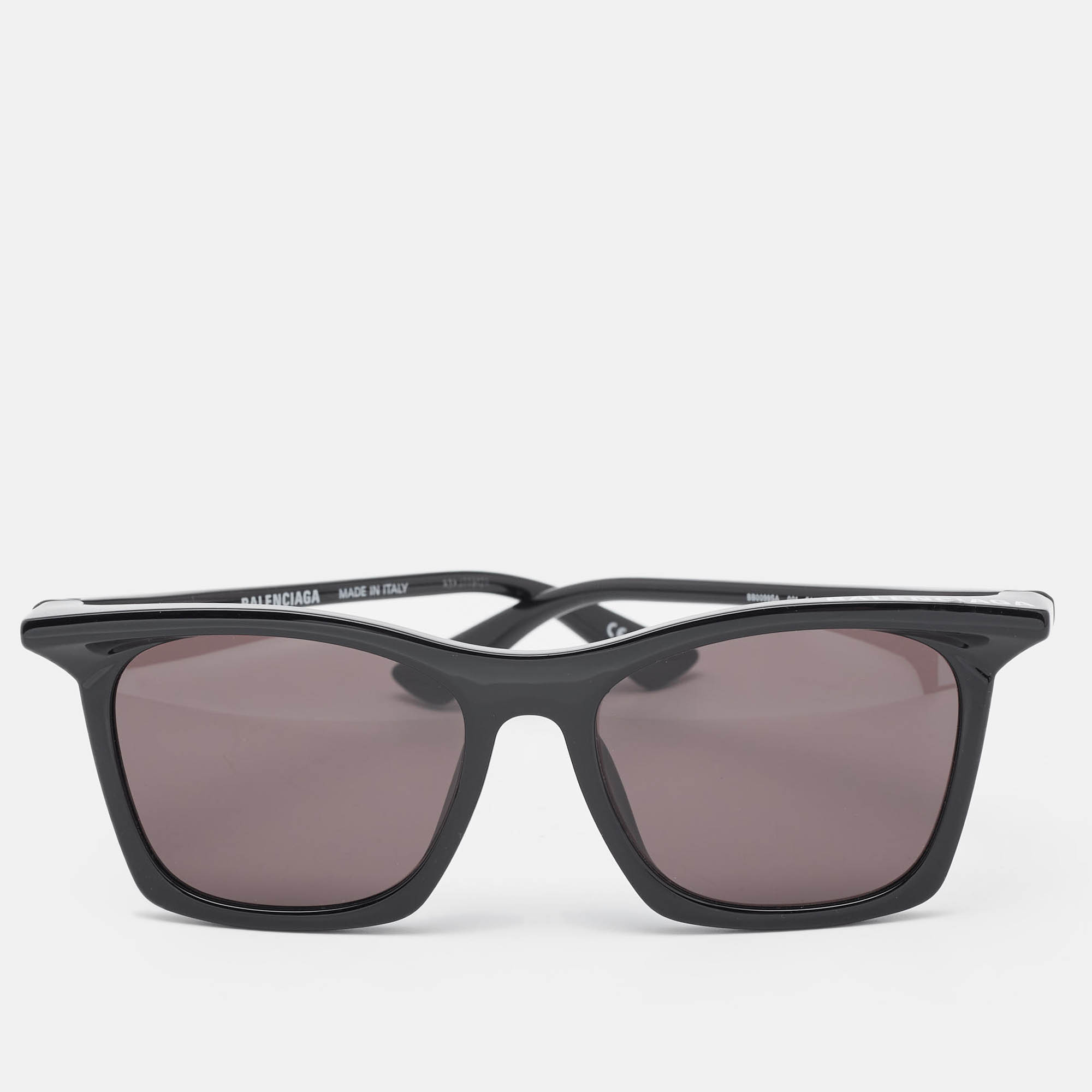 

Balenciaga Black BB0099SA Wayfarer Sunglasses