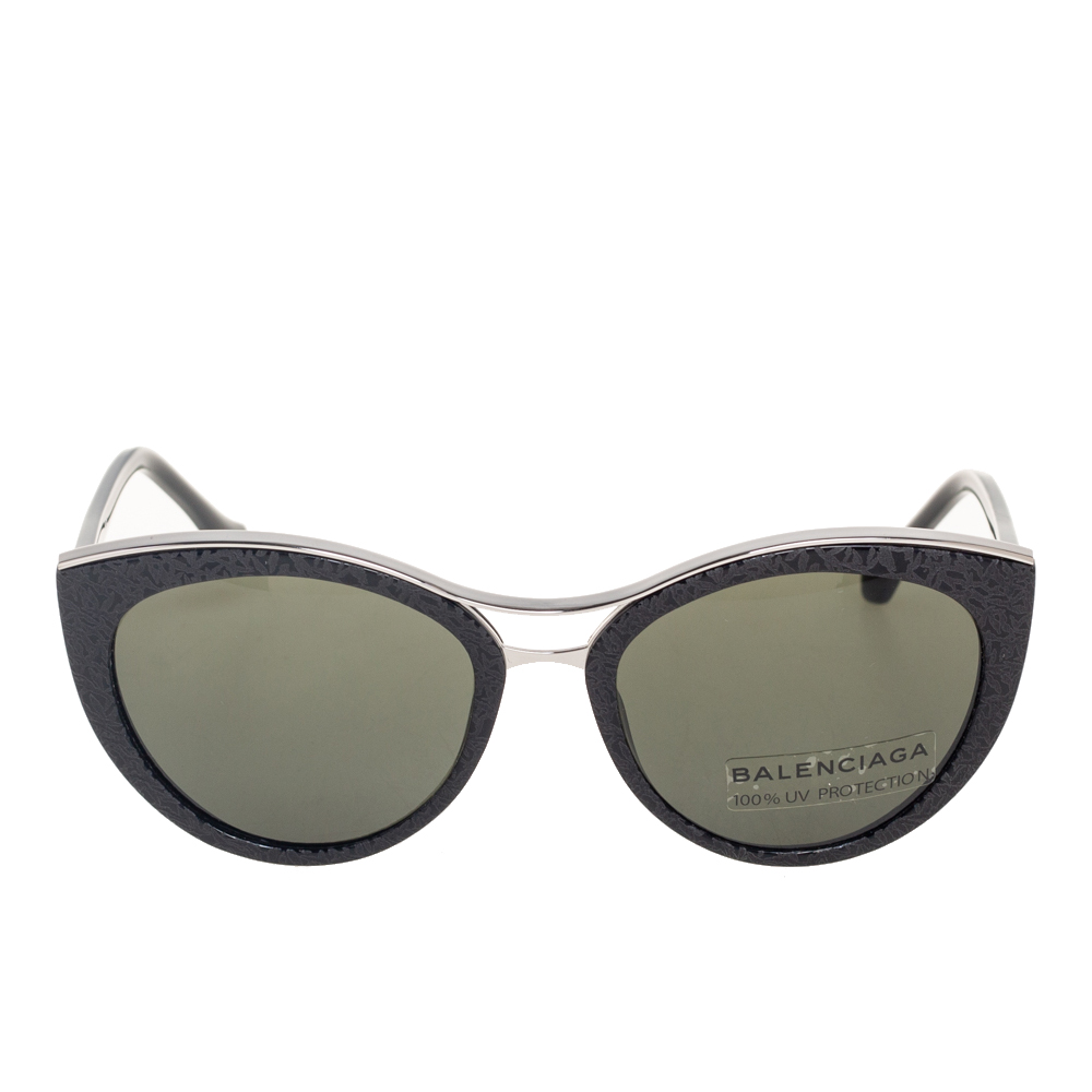 

Balenciaga Grey/Black BA33 Cat Eye Sunglasses