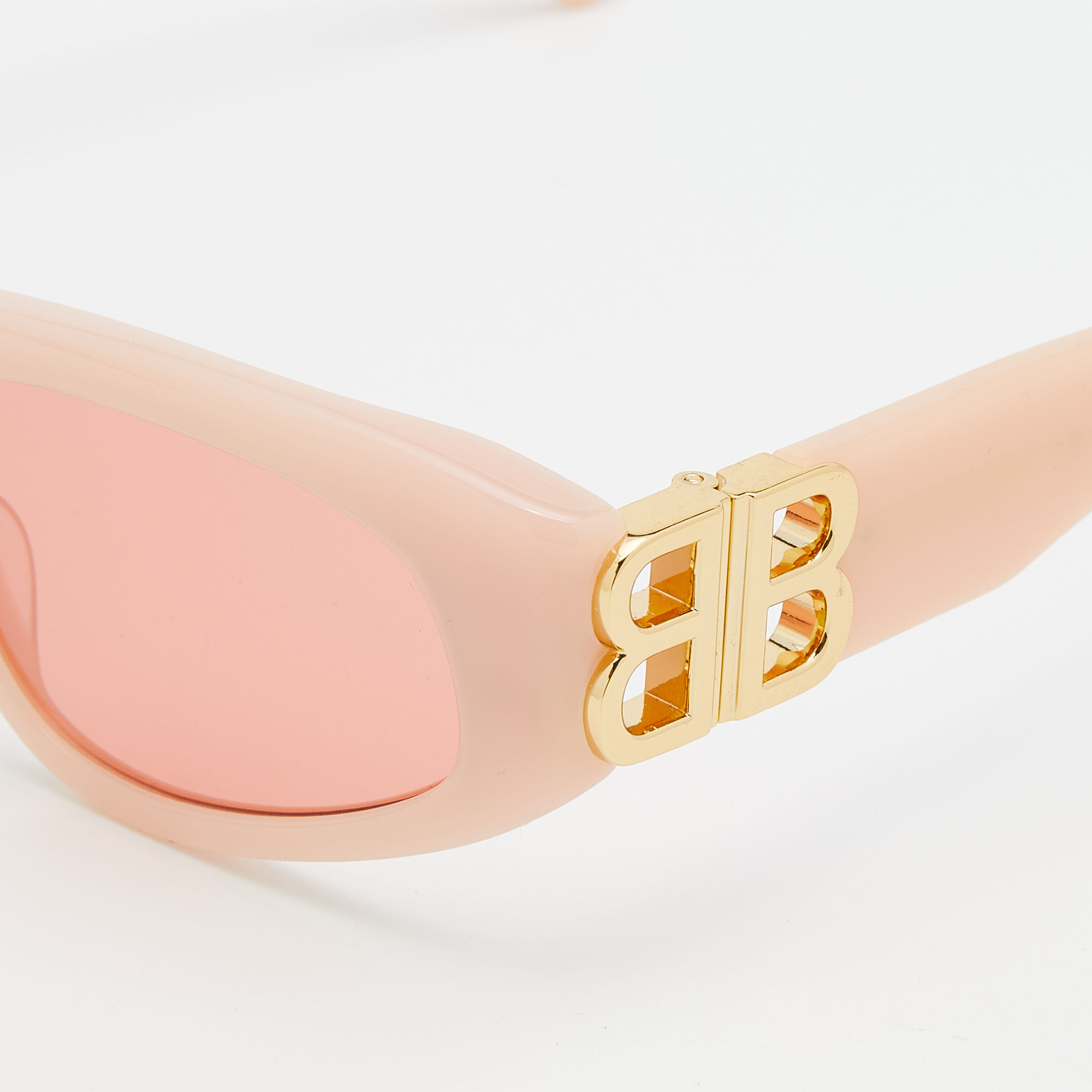 

Balenciaga Pink/Rose Tinted BB0095S Dynasty D-Frame Sunglasses