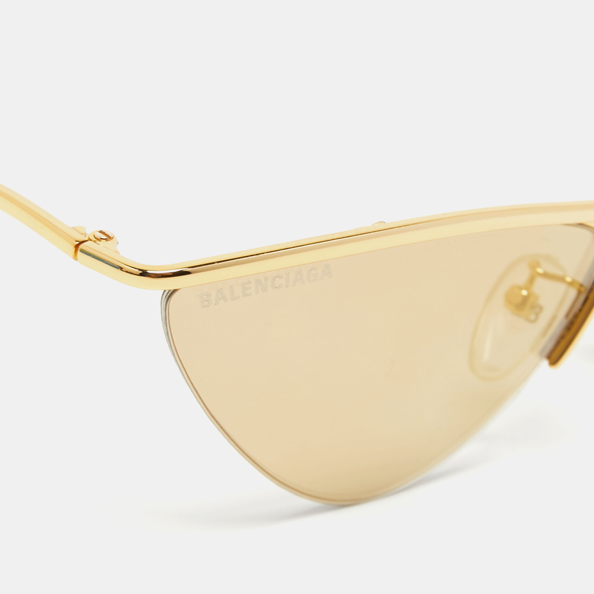 

Balenciaga Yellow BB0093S Cat Eye Sunglasses