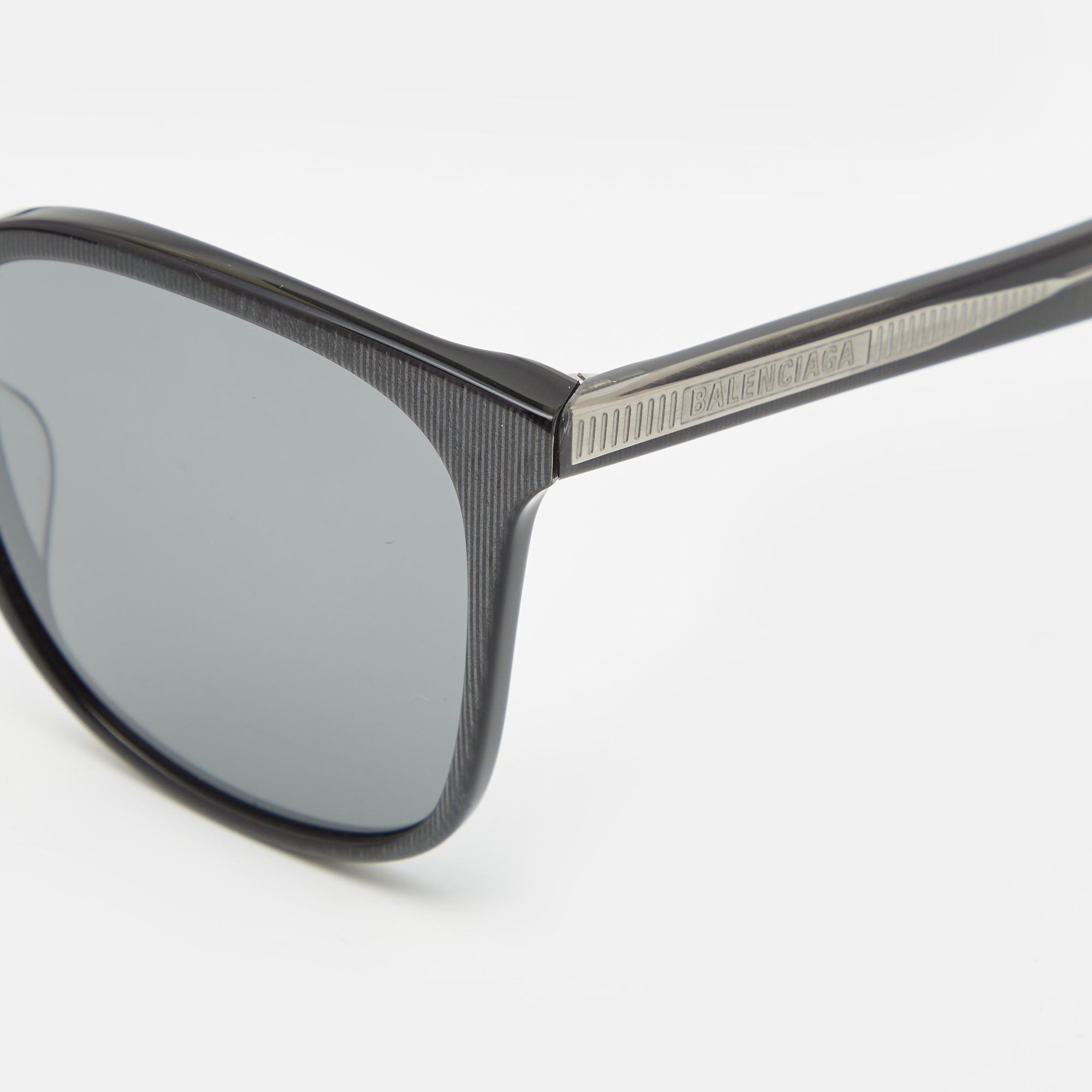 

Balenciaga Black BB0018SK Square Sunglasses