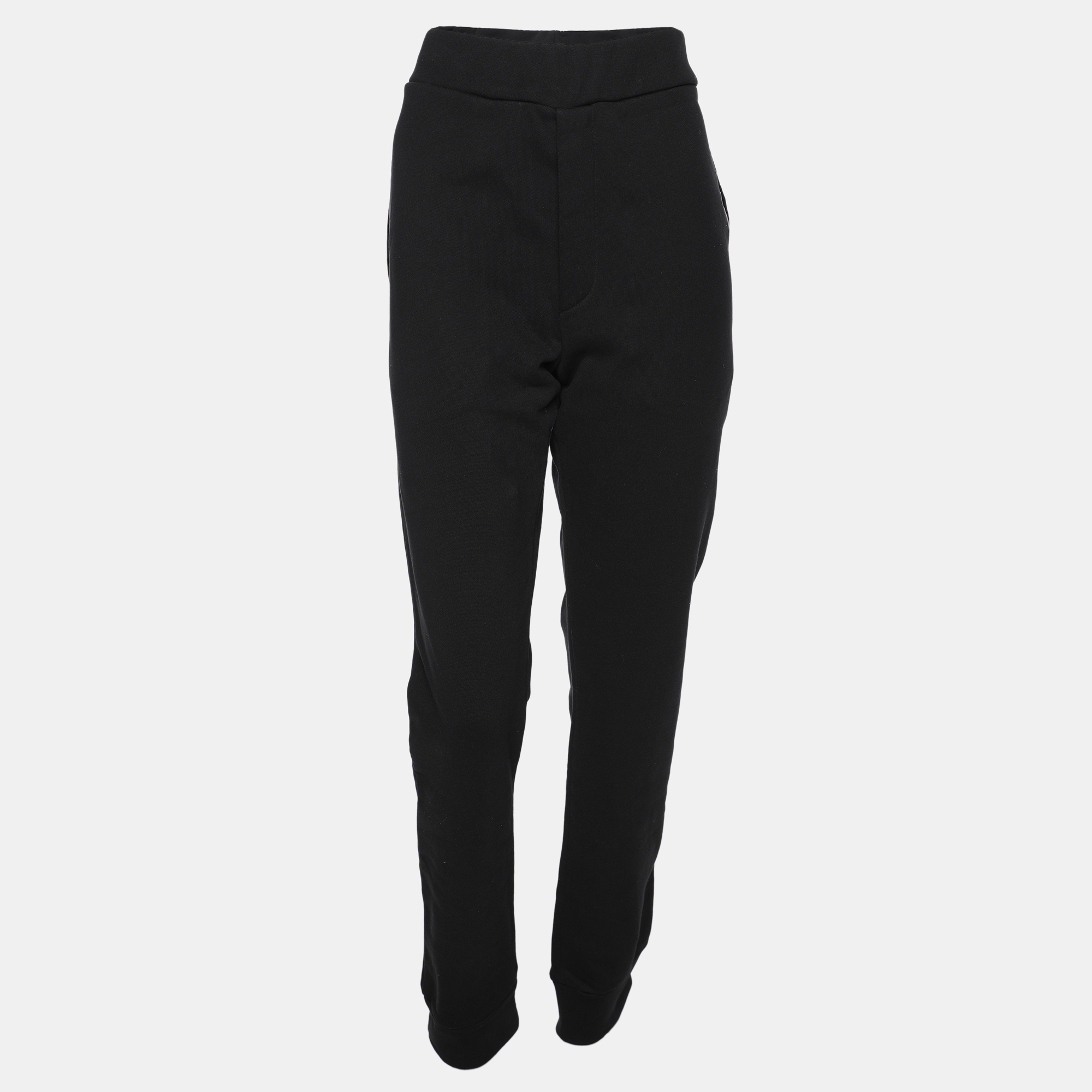 

Balenciaga Black Jersey Track Pants S