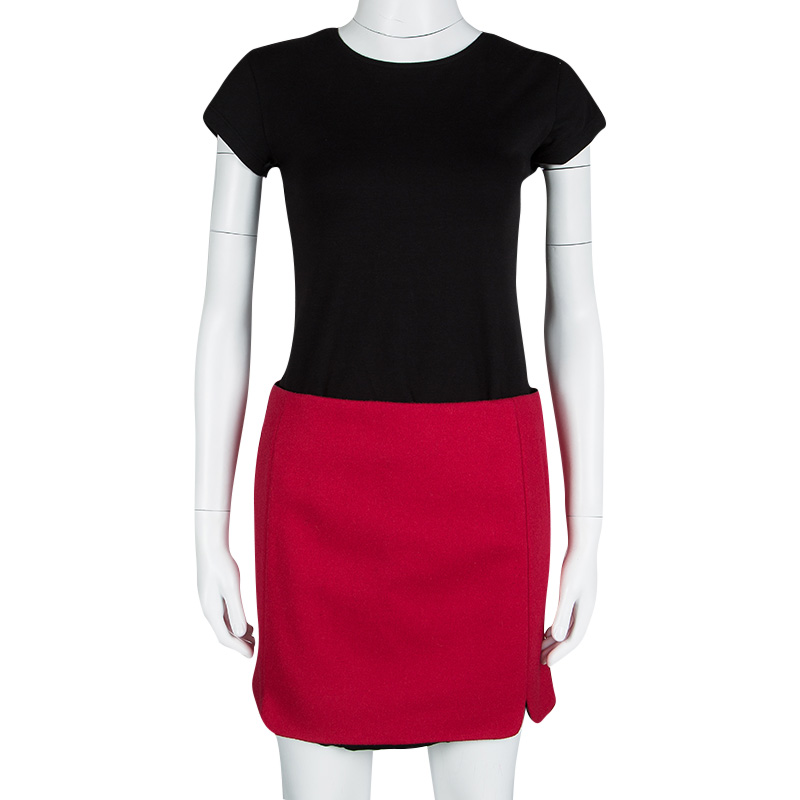 

Balenciaga Red Wool Mini Skirt