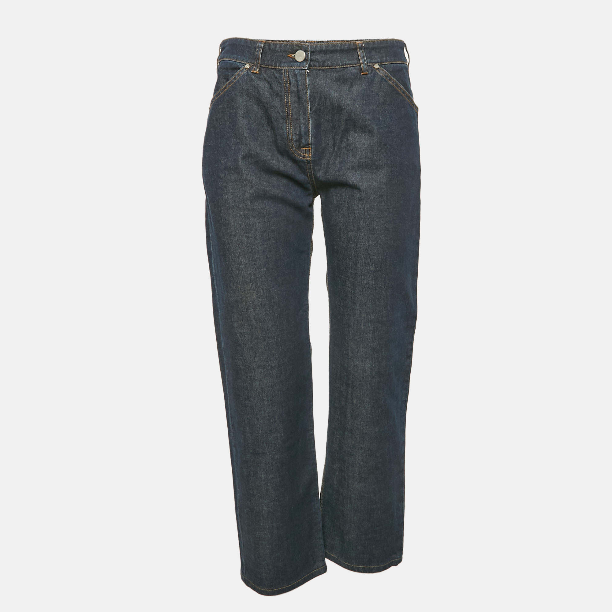 

Balenciaga Blue Denim Straight Leg Jeans M Waist 29"