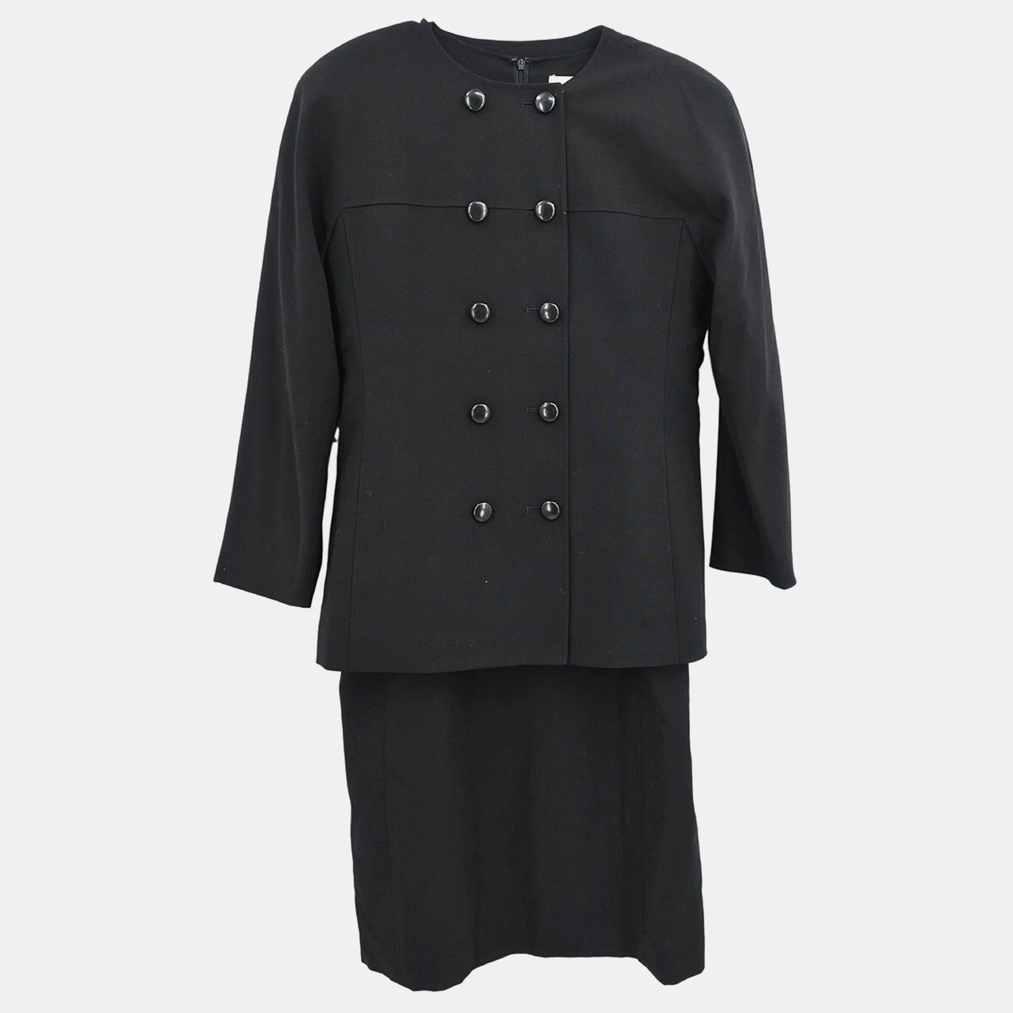 

Balenciaga Black Setup Suit Jacket Long Sleeve Dress Size