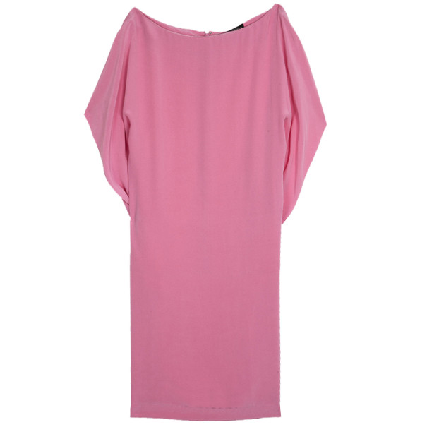 Balenciaga Dolman Sleeve Silk Shift Dress S Balenciaga | The Luxury Closet