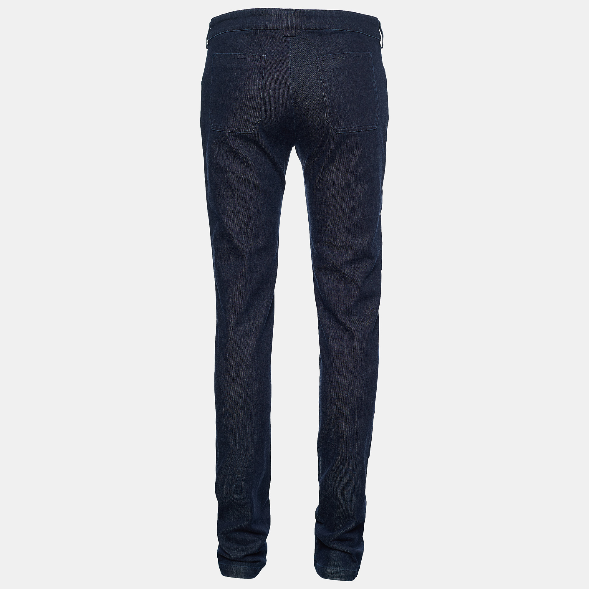 

Balenciaga Pants Indigo Dark Wash Denim Skinny Jeans, Blue