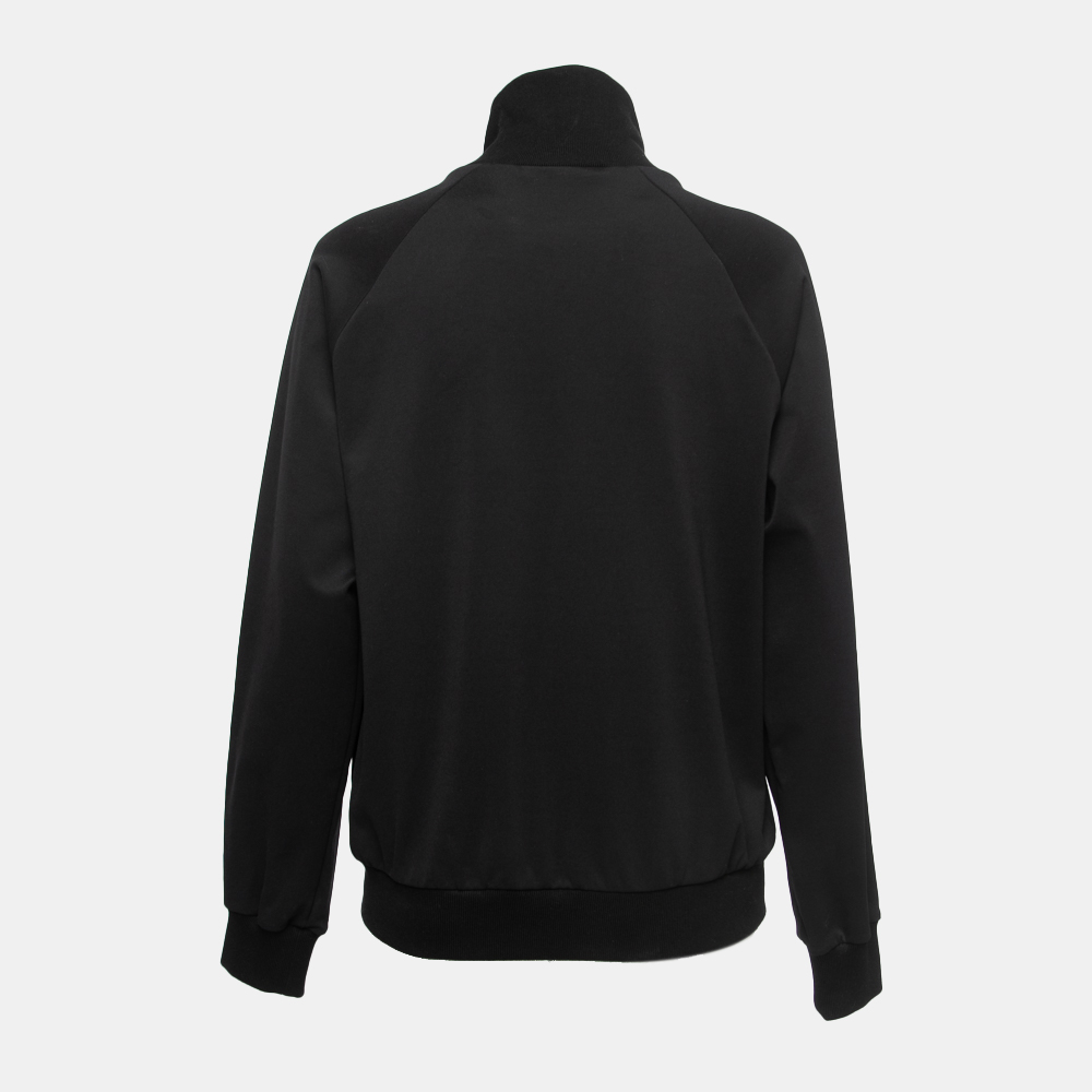 

Balenciaga Black Logo Print Synthetic Tracksuit Jacket