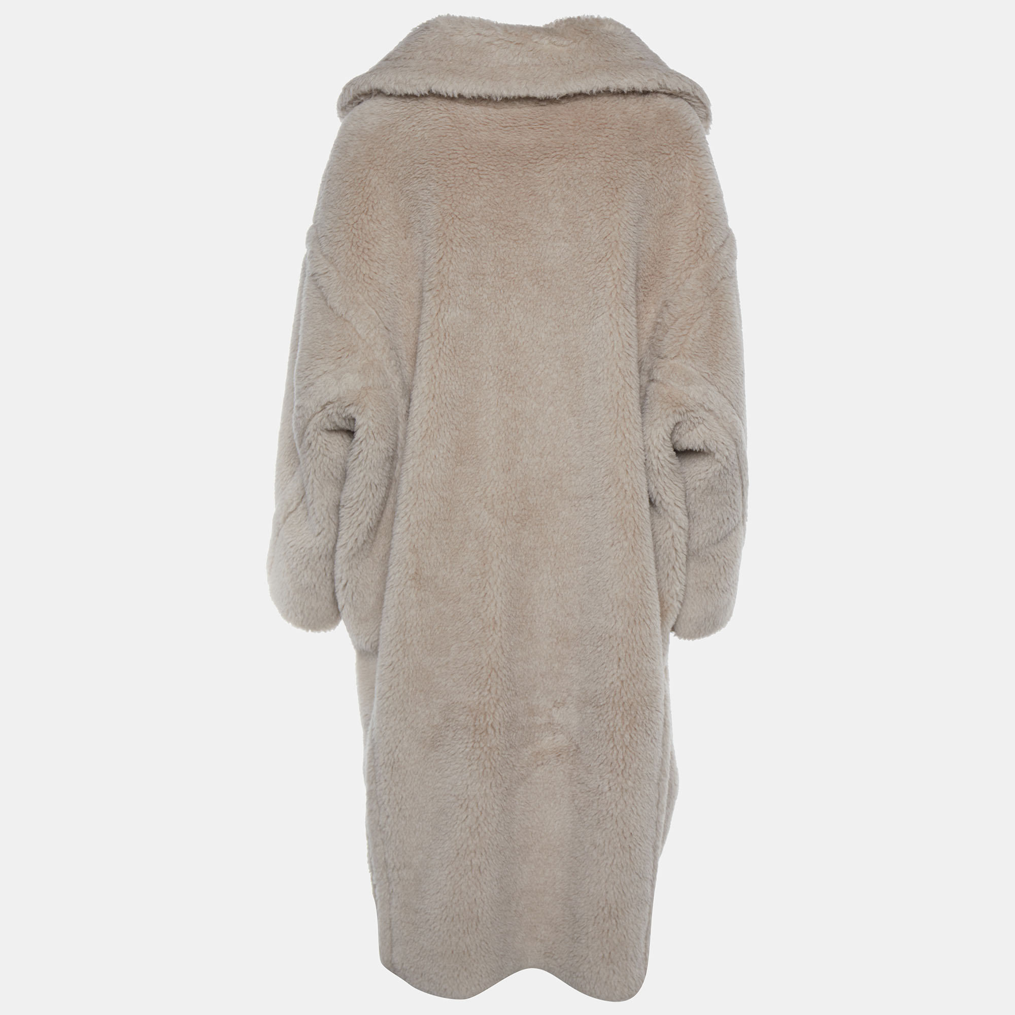 

Max Mara Beige Alpaca & Wool Tedgirl Double Breasted Coat