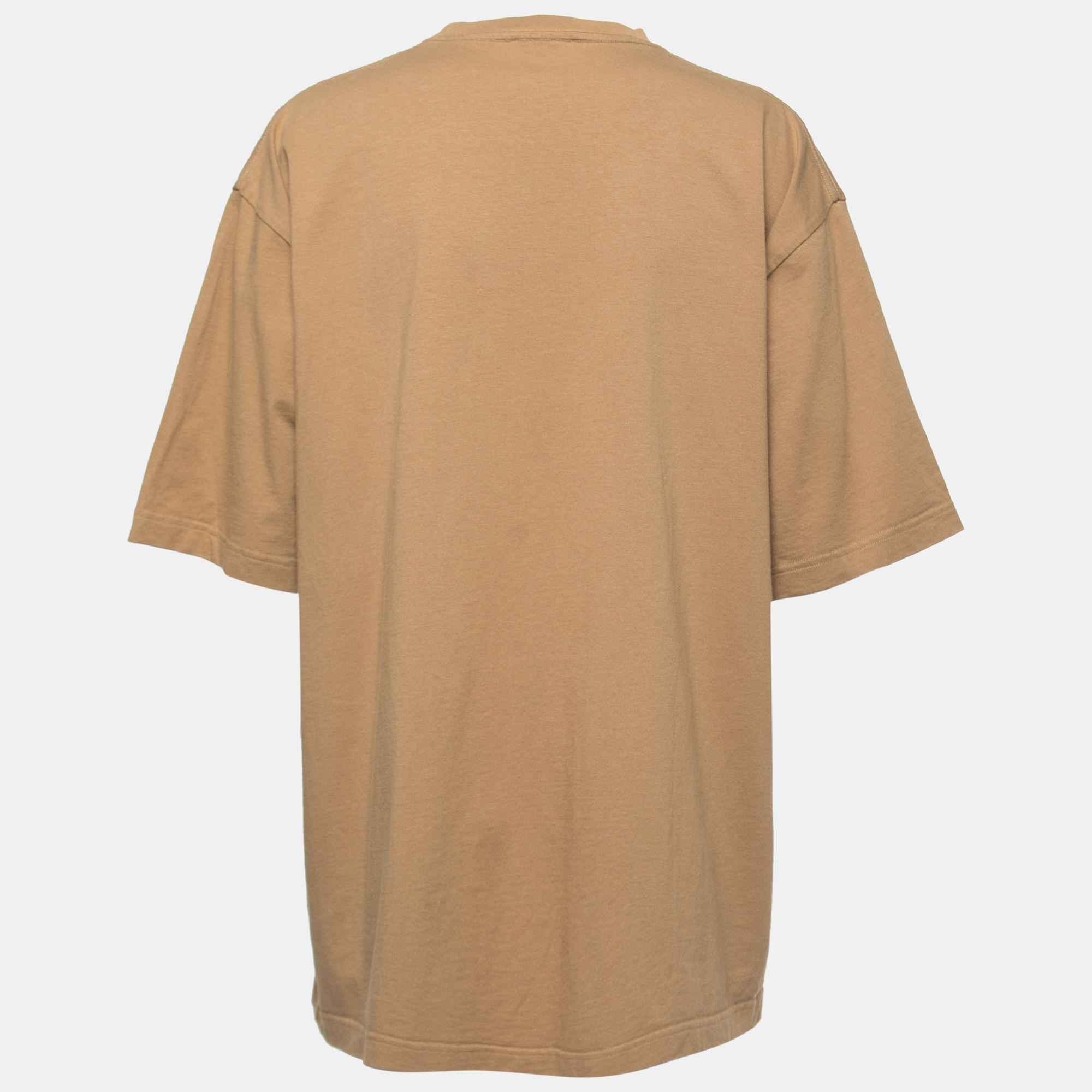 

Balenciaga Khaki Cotton Symbolic Large-Fit T-Shirt, Beige