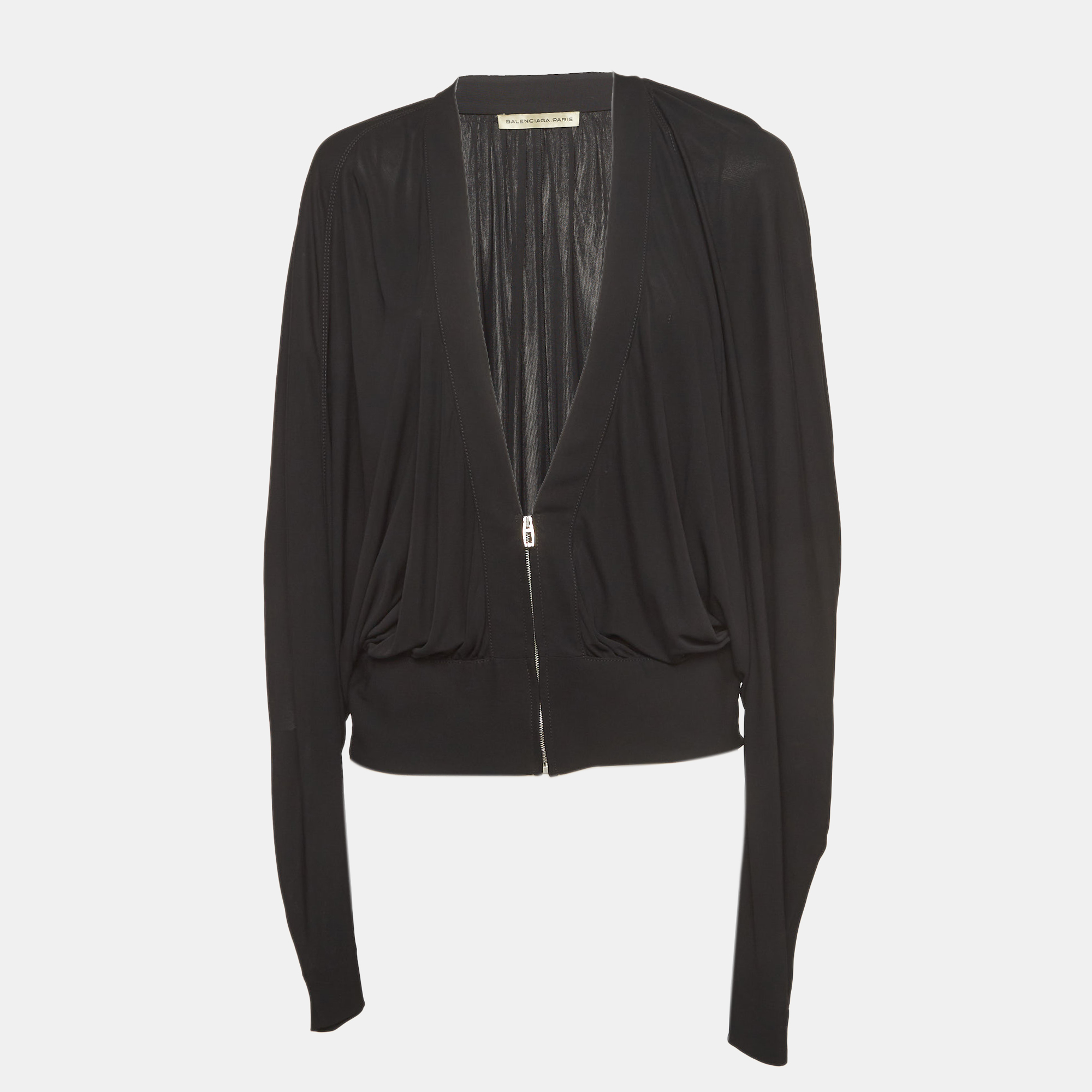 

Balenciaga Black Jersey Loose Fit Jacket M
