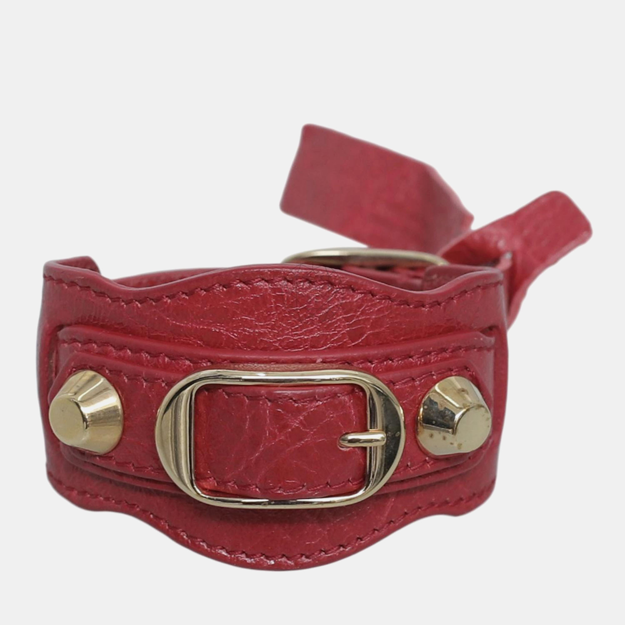 

Balenciaga Cuff Bracelet, Red