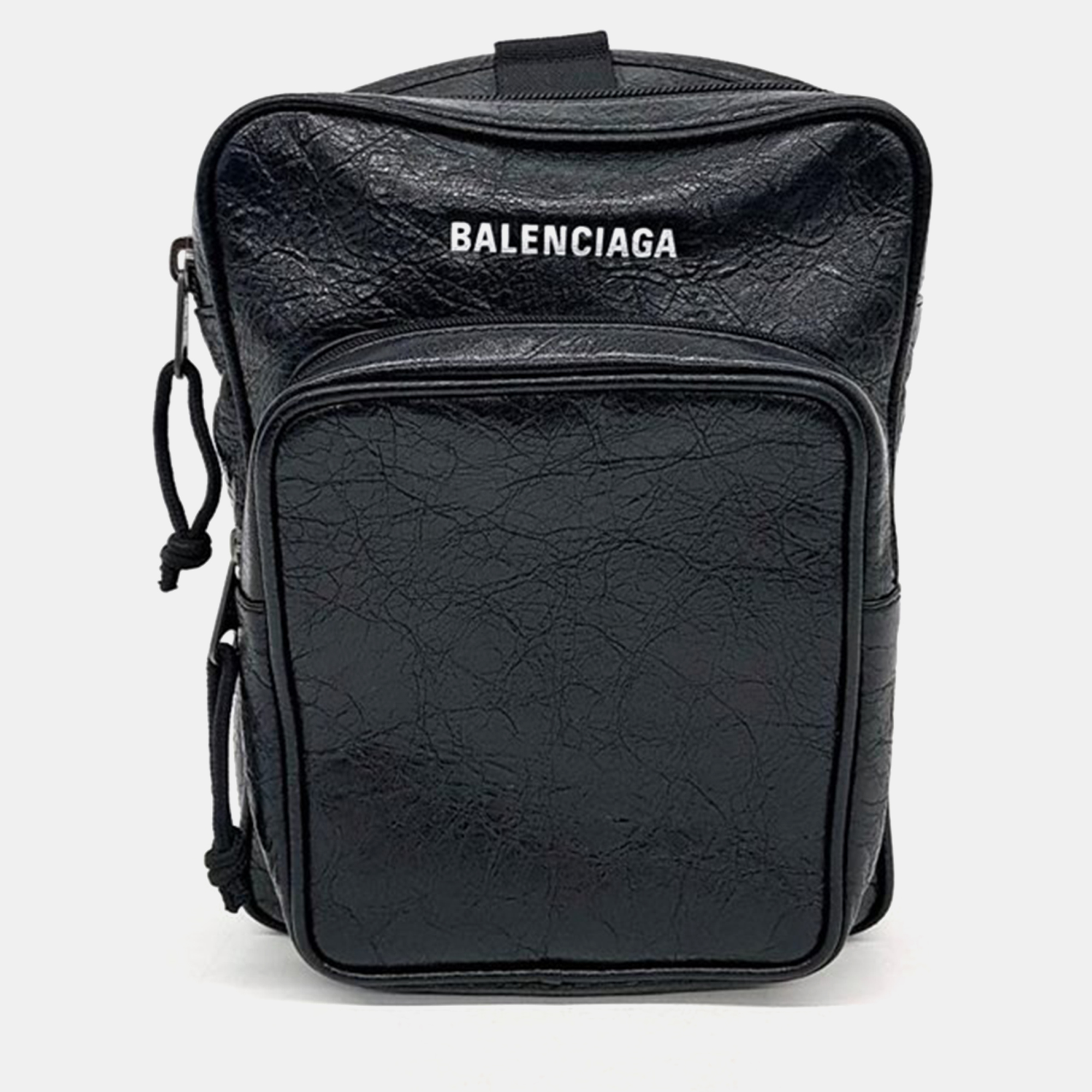 

Balenciaga Explorer Messenger Bag, Black