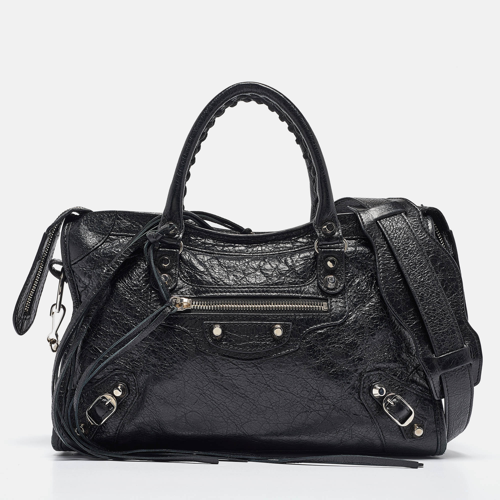 

Balenciaga Black Leather Small Classic City Bag
