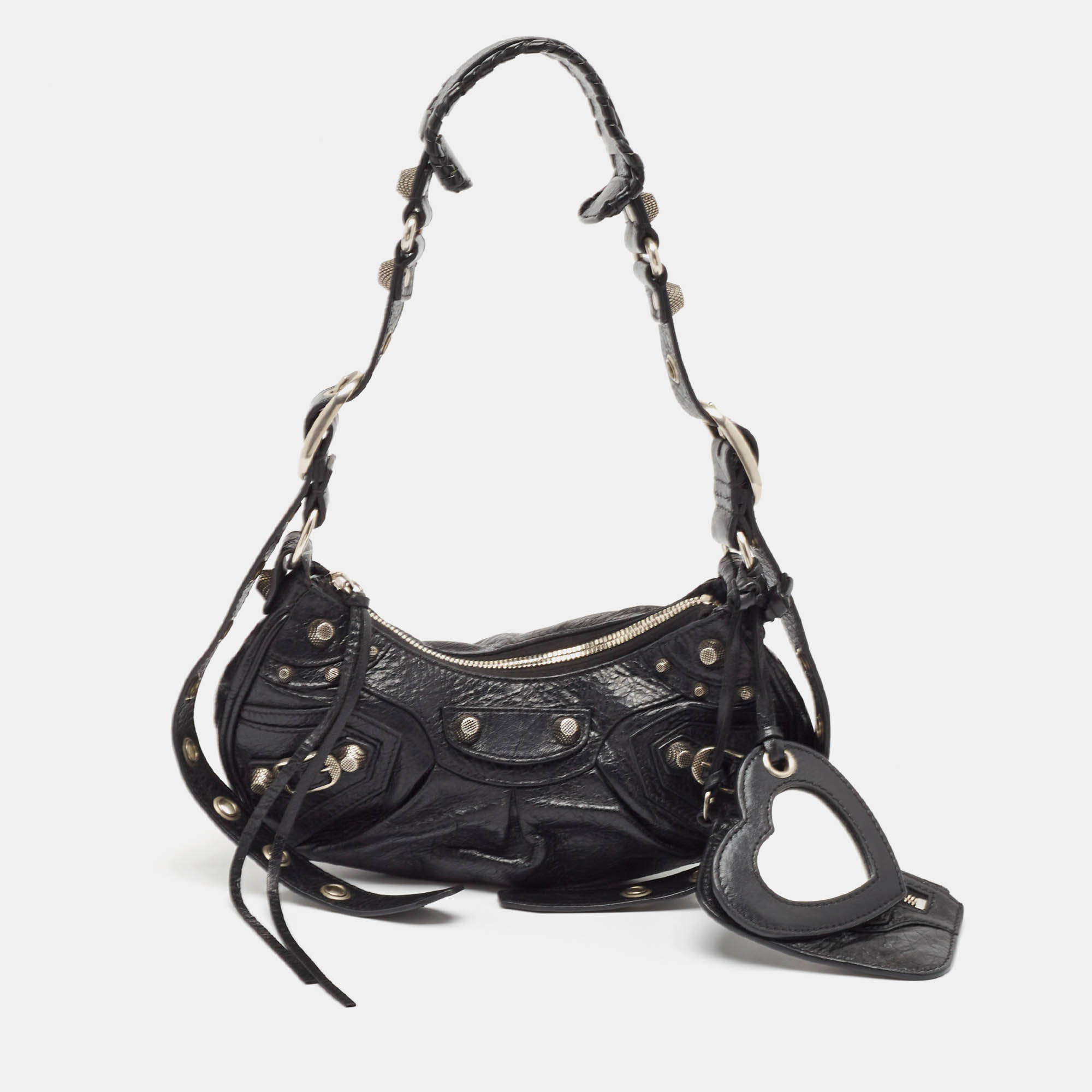 

Balenciaga Black Leather  Le Cagole Shoulder Bag