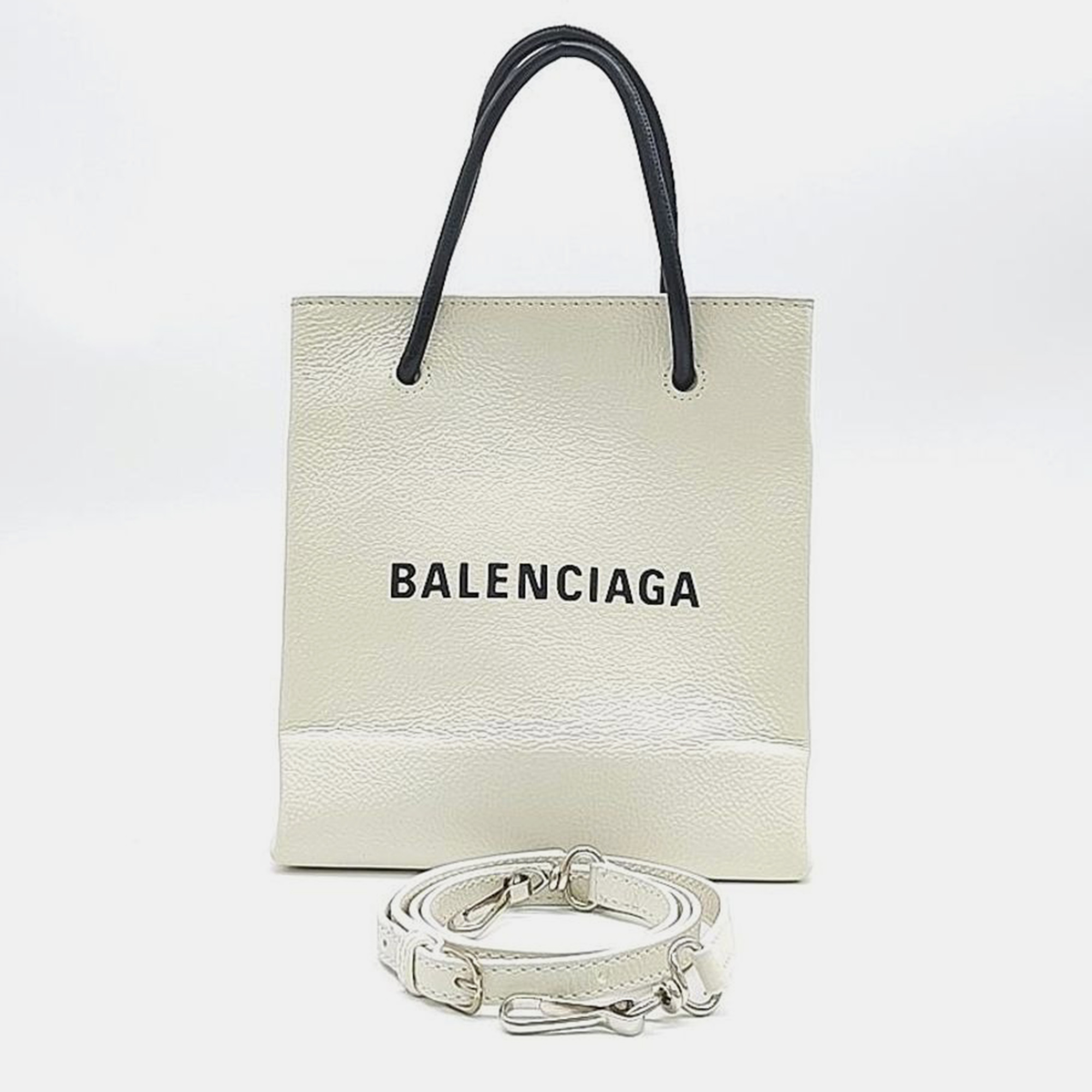 

Balenciaga shopping tote bag, White