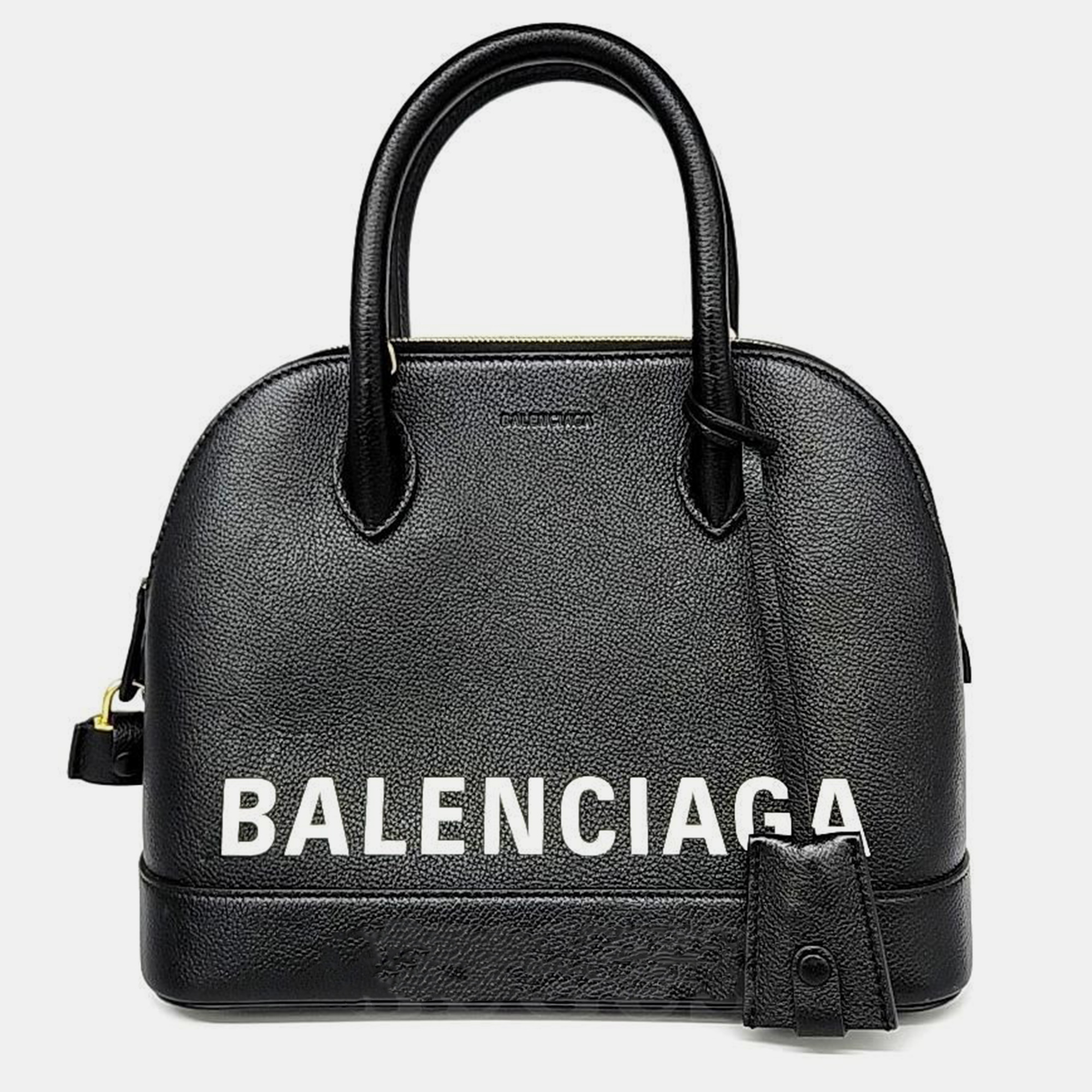 

Balenciaga Bill Top Handle Bag, Black