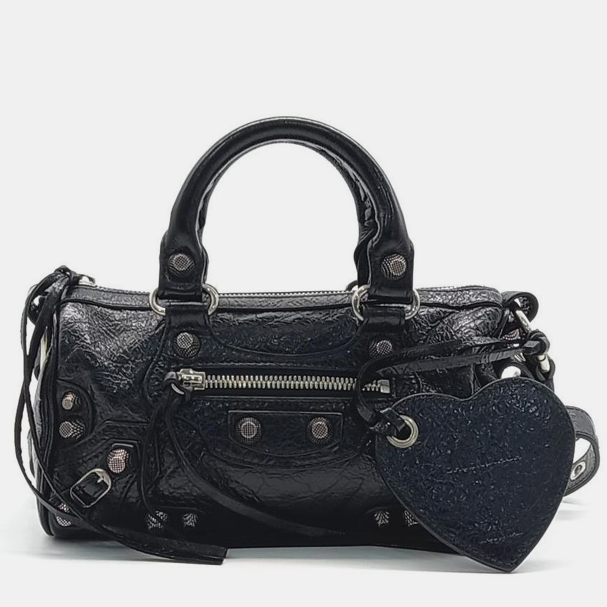 

Balenciagar Le Cagol Mini Duffel Bag, Black