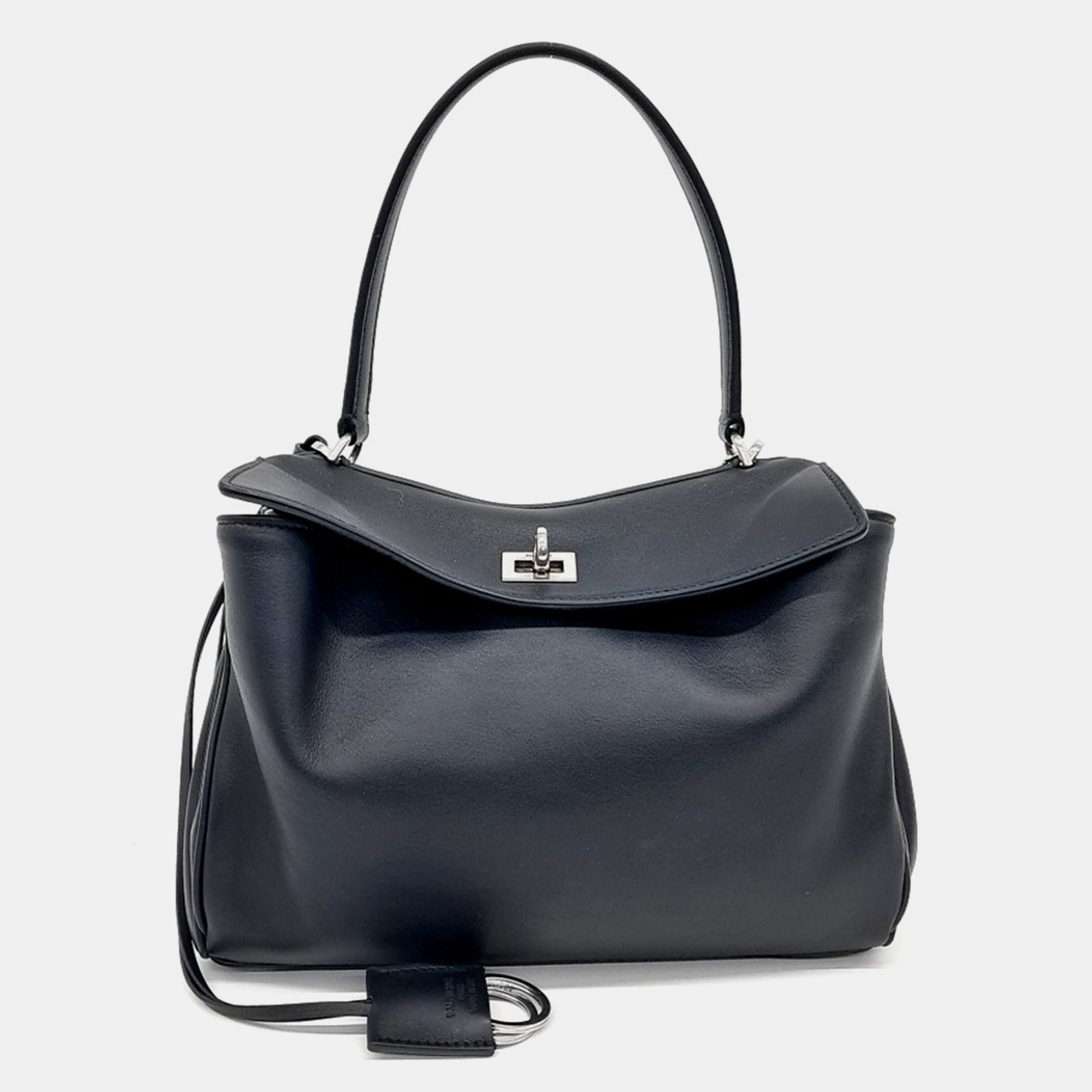 

Balenciaga Black Leather Rodeo Small Bag