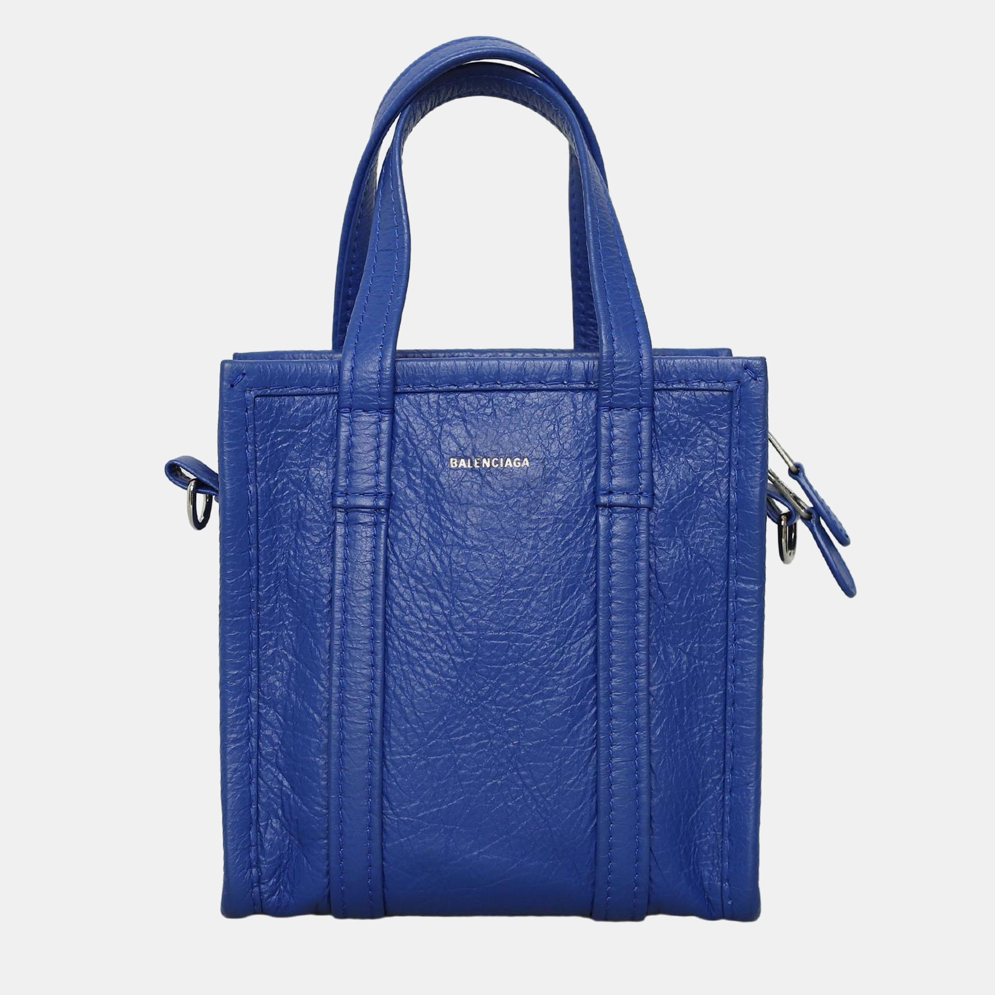 

Balenciaga Bazaar Shopper  Tote Bag, Blue