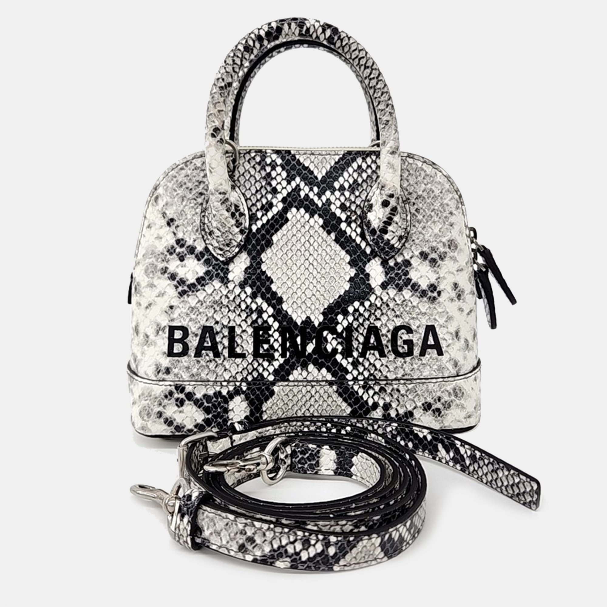 

Balenciaga Multicolor Leather Bill Top Handle Bag