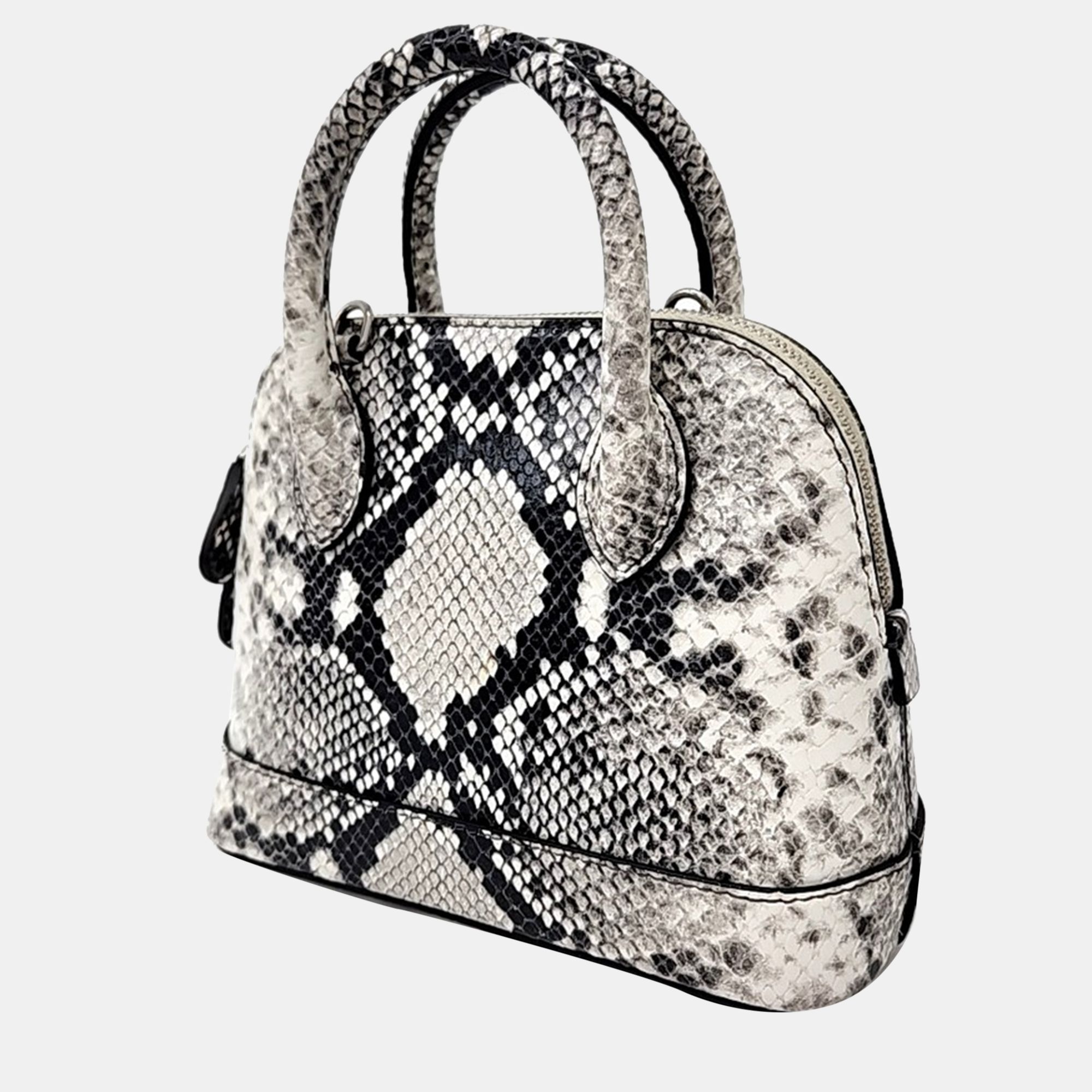 Balenciaga Multicolor Leather Bill Top Handle Bag XXS 