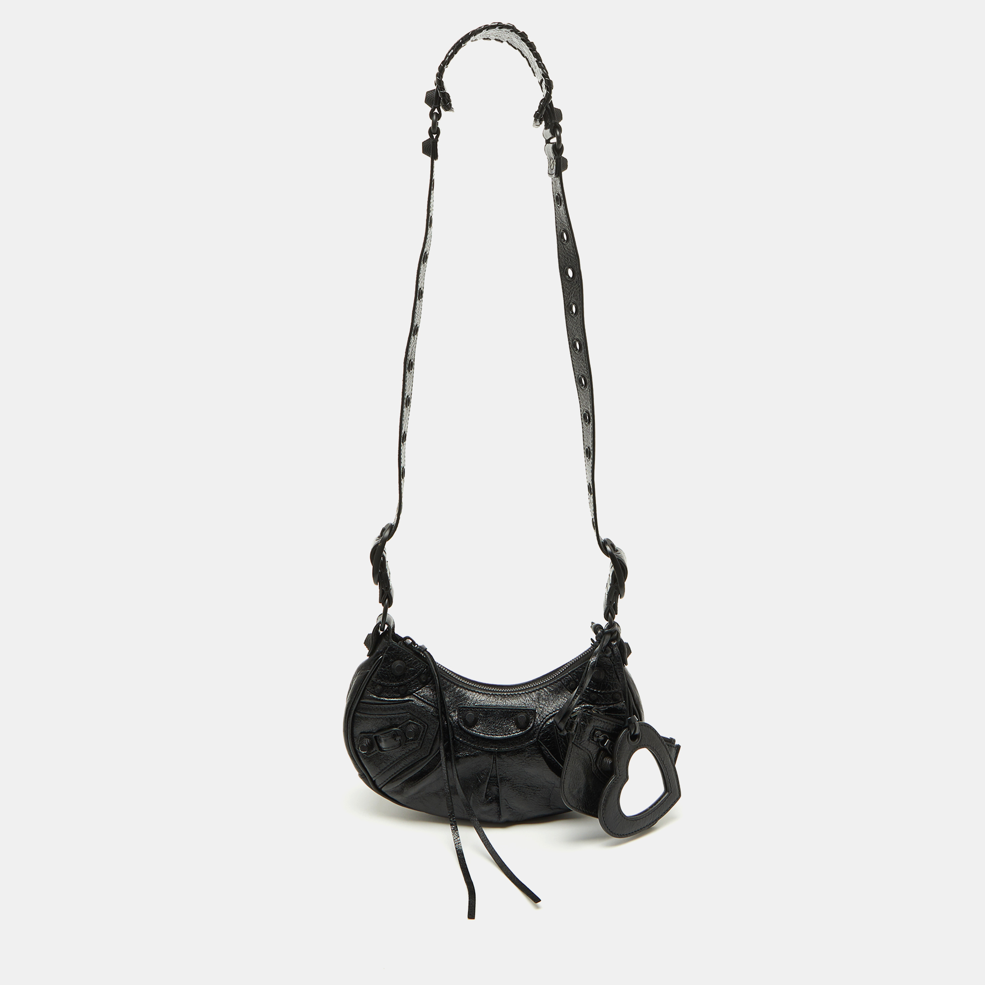 

Balenciaga Black Leather  Le Cagole Shoulder Bag