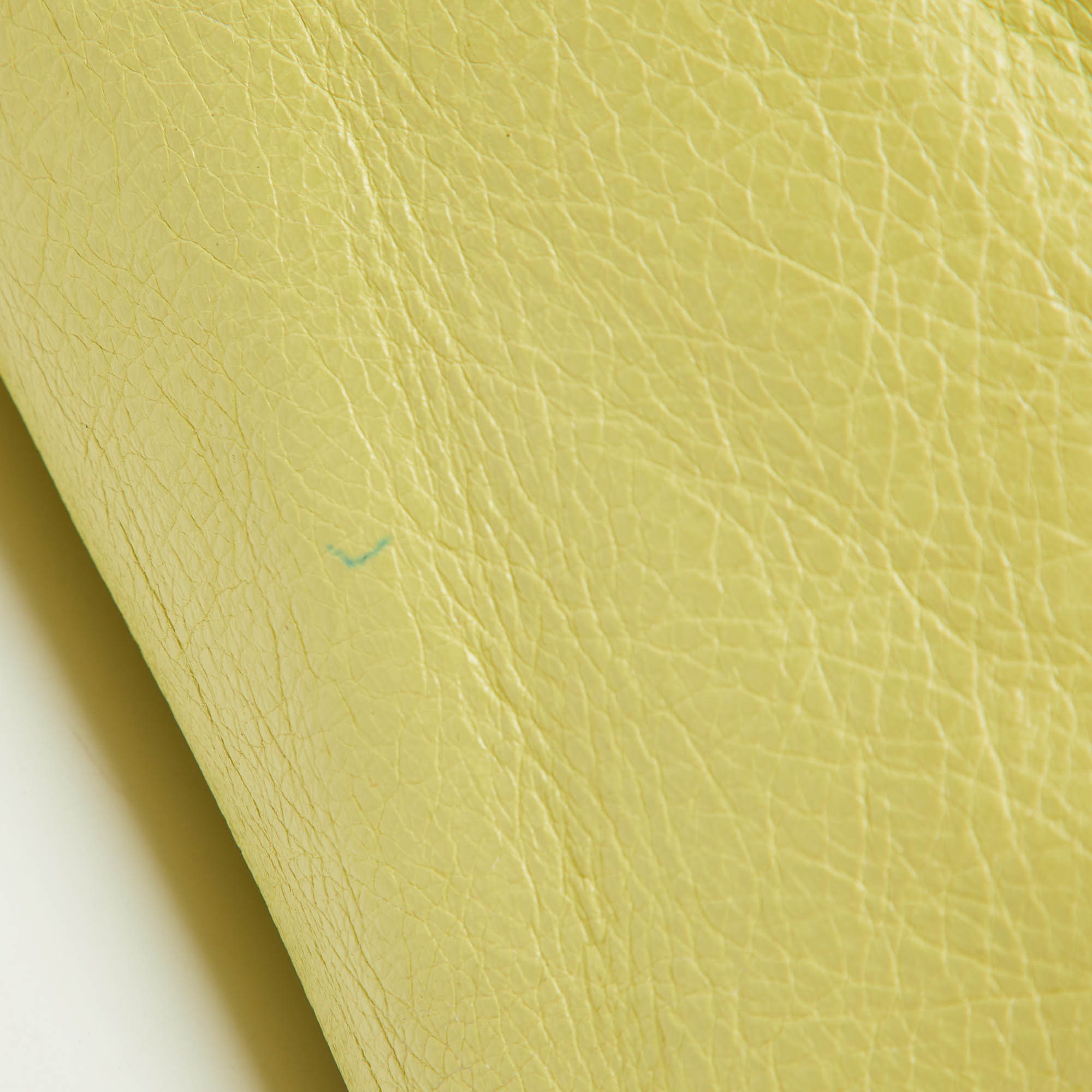 Balenciaga Yellow Leather Mini Classic City Bag 