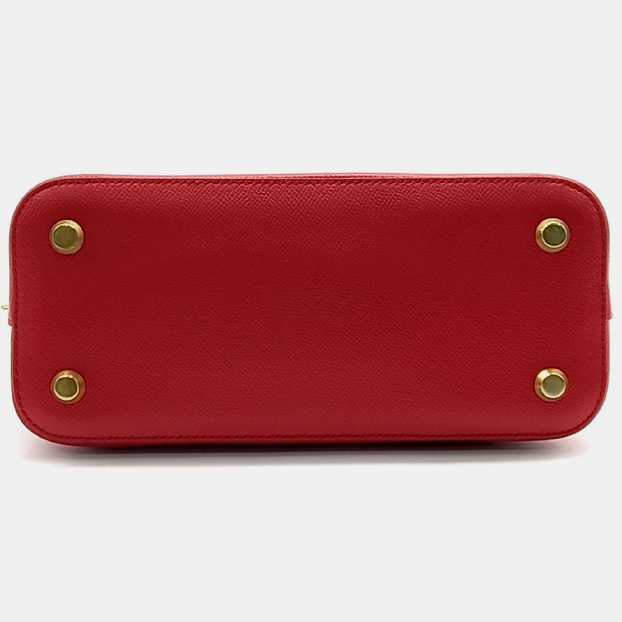 Balenciaga Red Leather Bill top handle bag S 