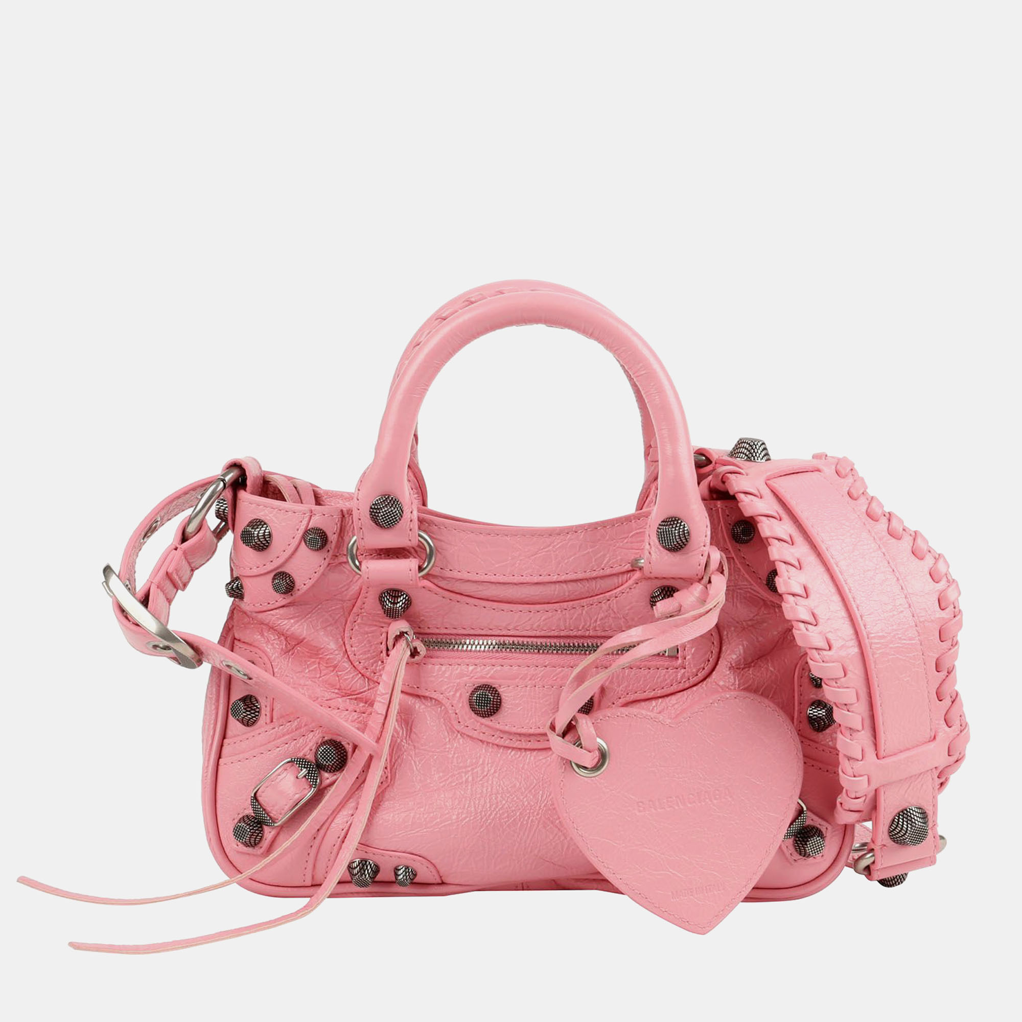 

Balenciaga Le Cargole Small Shoulder And Cross Bag, Pink