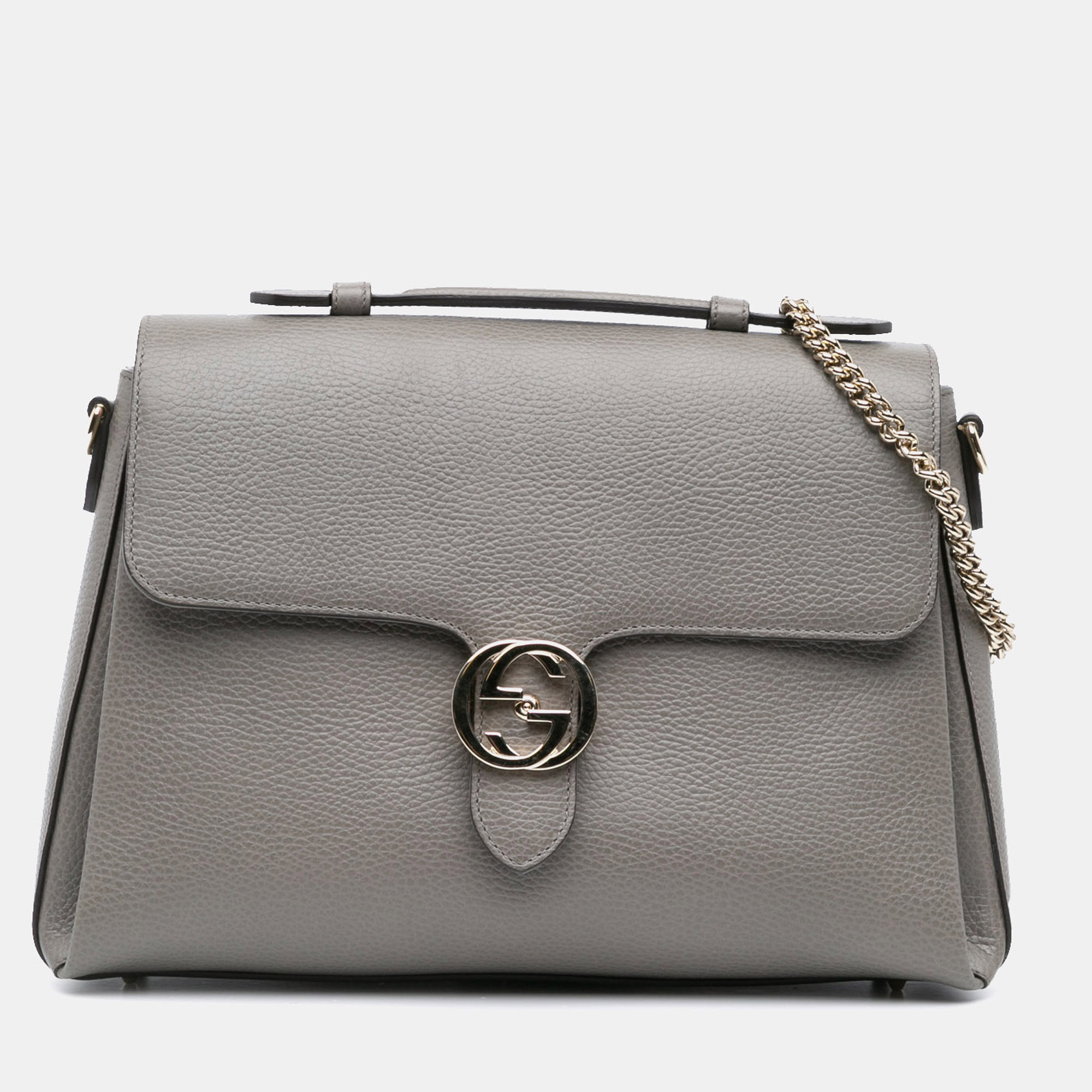 

Balenciaga Brown Medium Metallic Crush Chain Shoulder Bag
