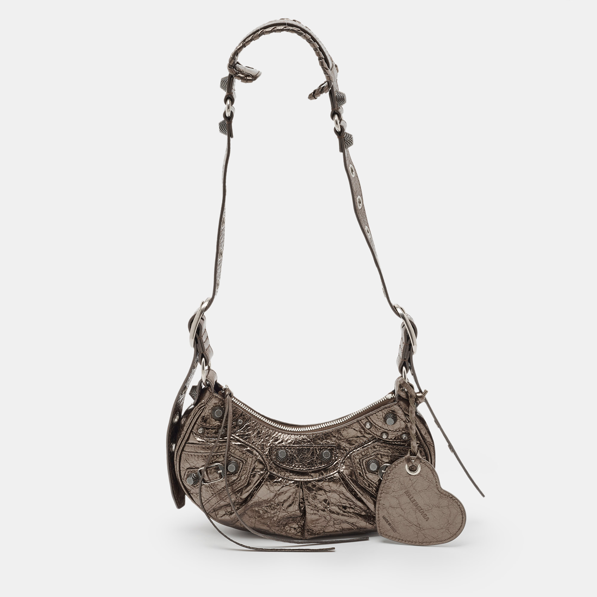 

Balenciaga Metallic Leather  Le Cagole Shoulder Bag