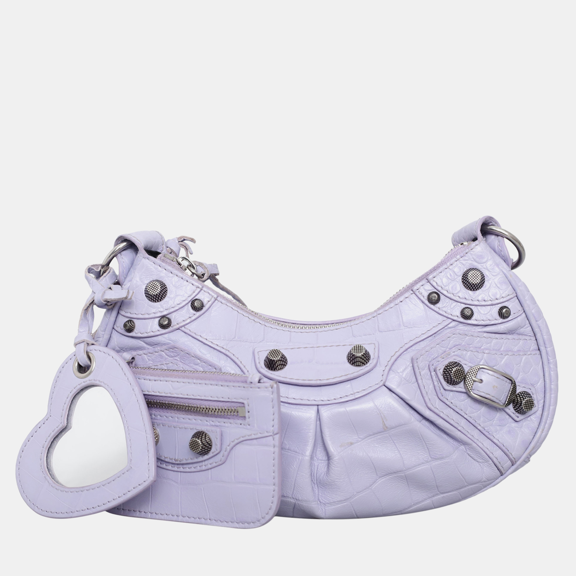 

Balenciaga Le Cagole  Shoulder Bag, Purple