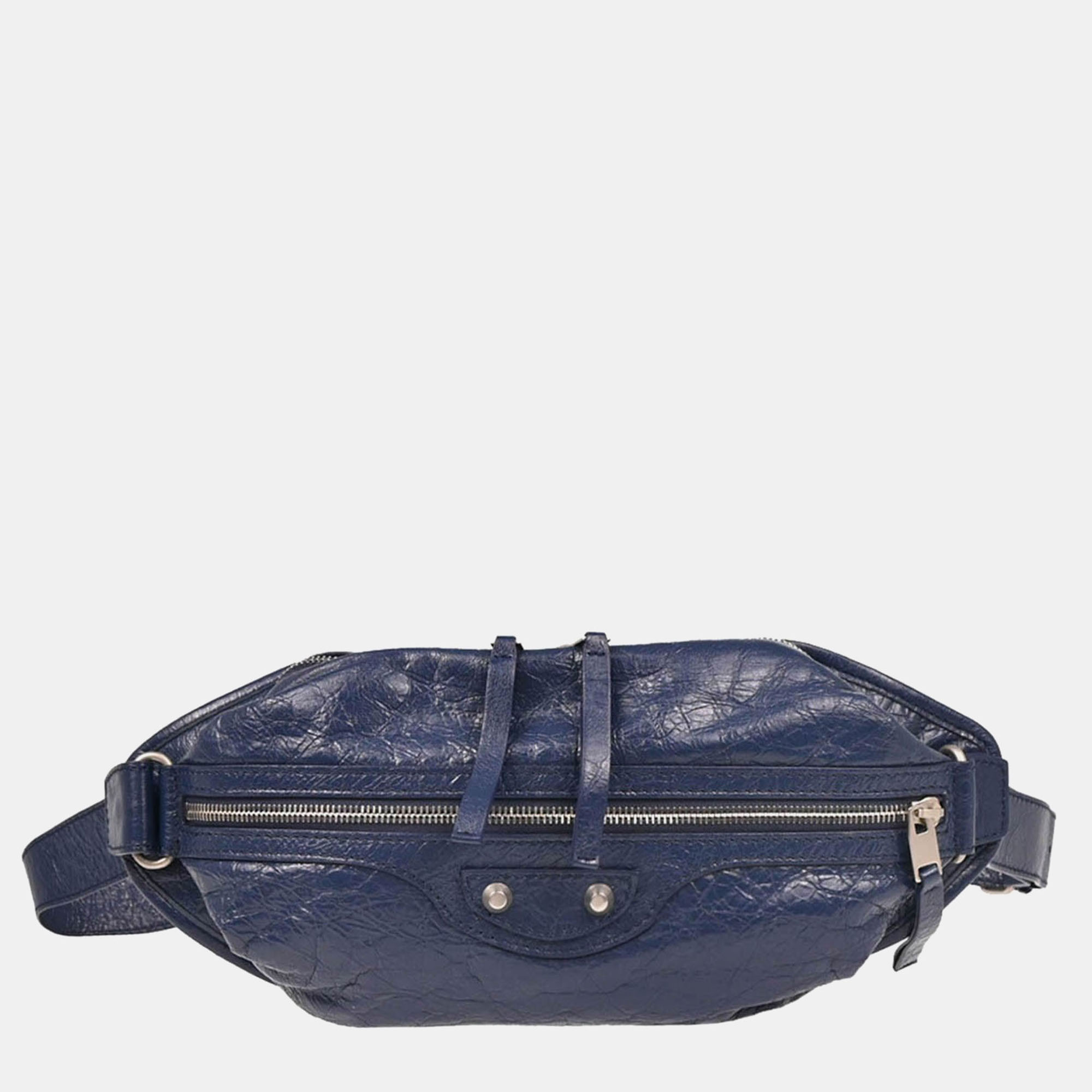 

Balenciaga Blue Classic Neo Lift Belt Bum Bag, Navy blue
