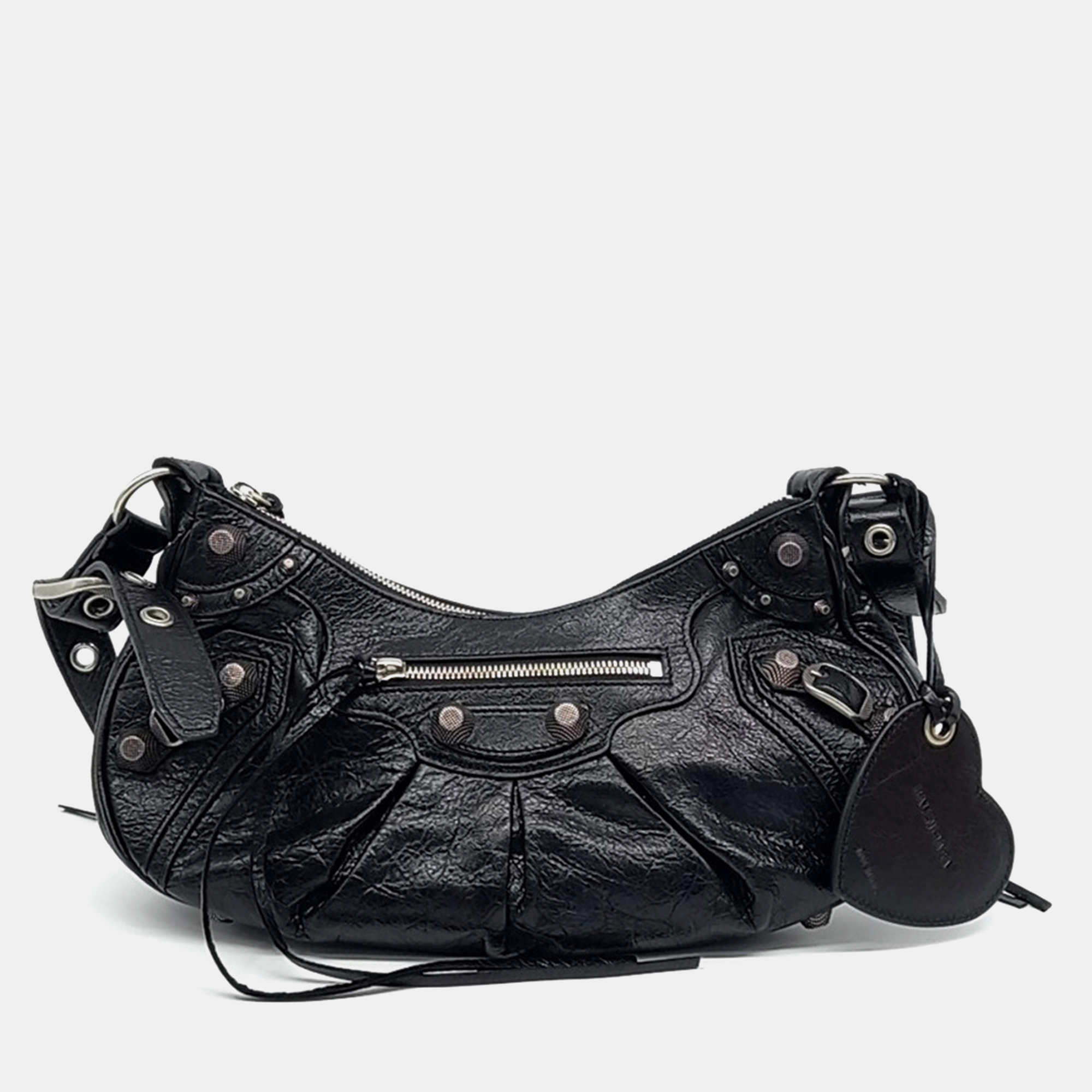 

Balenciaga Black Leather Le Cargo Bag Small