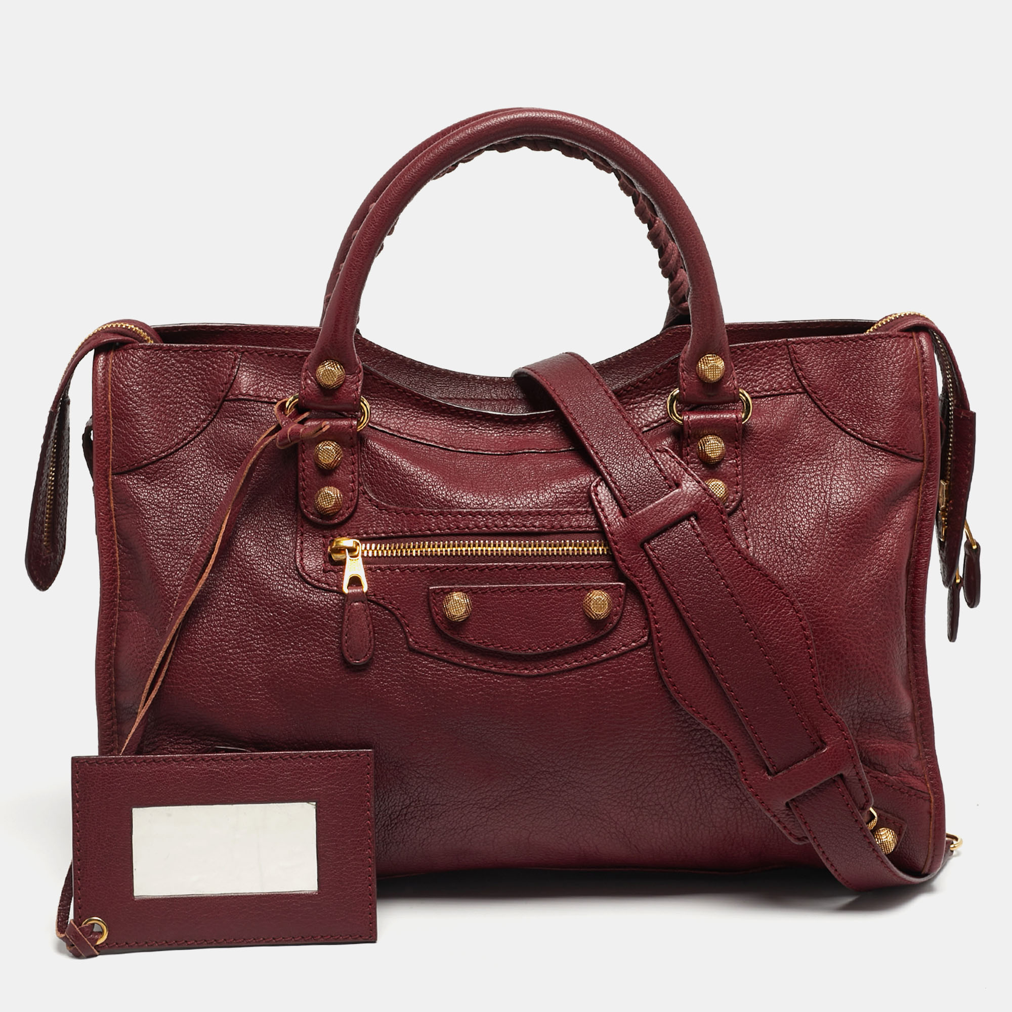 

Balenciaga GH Classic City Red Leather Bag