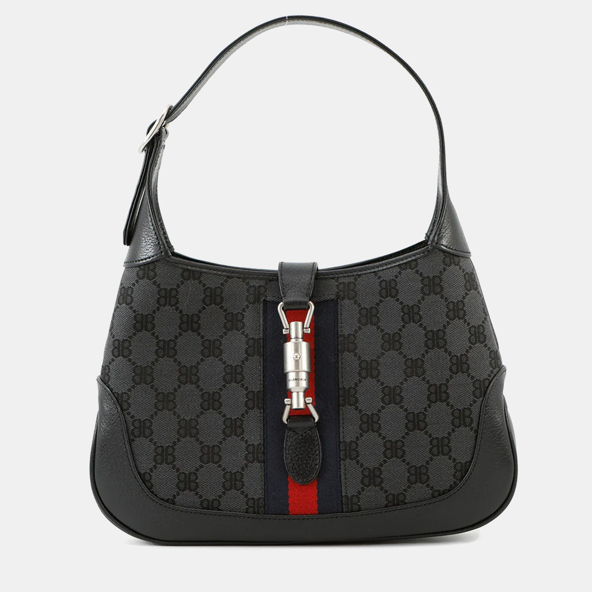 

Balenciaga The Hacker Project Jackie1961 Black Canvas Leather Size Small