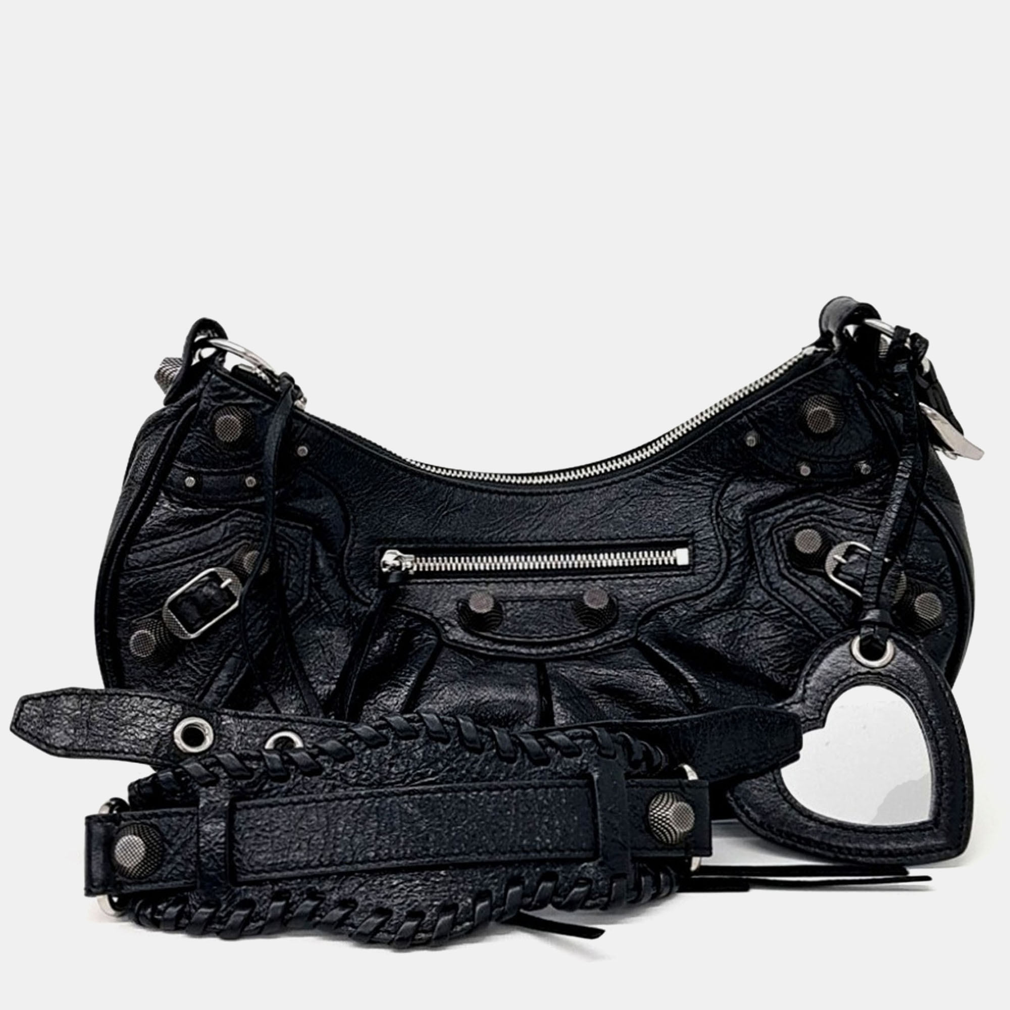 

Balenciaga Black Leather Le Cargo Bag Small