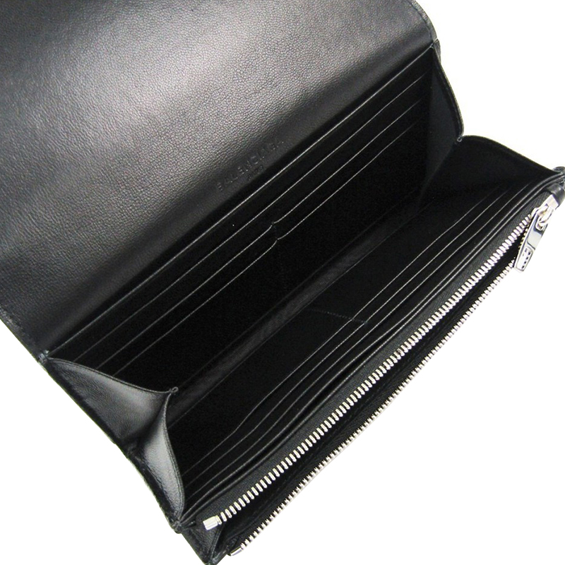 

Balenciaga Black Leather Bow Wallet