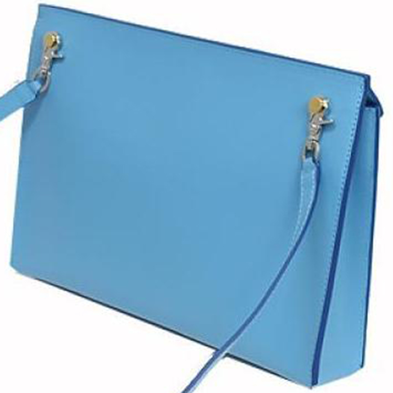 

Balenciaga Blue Leather Cable Flap Bag